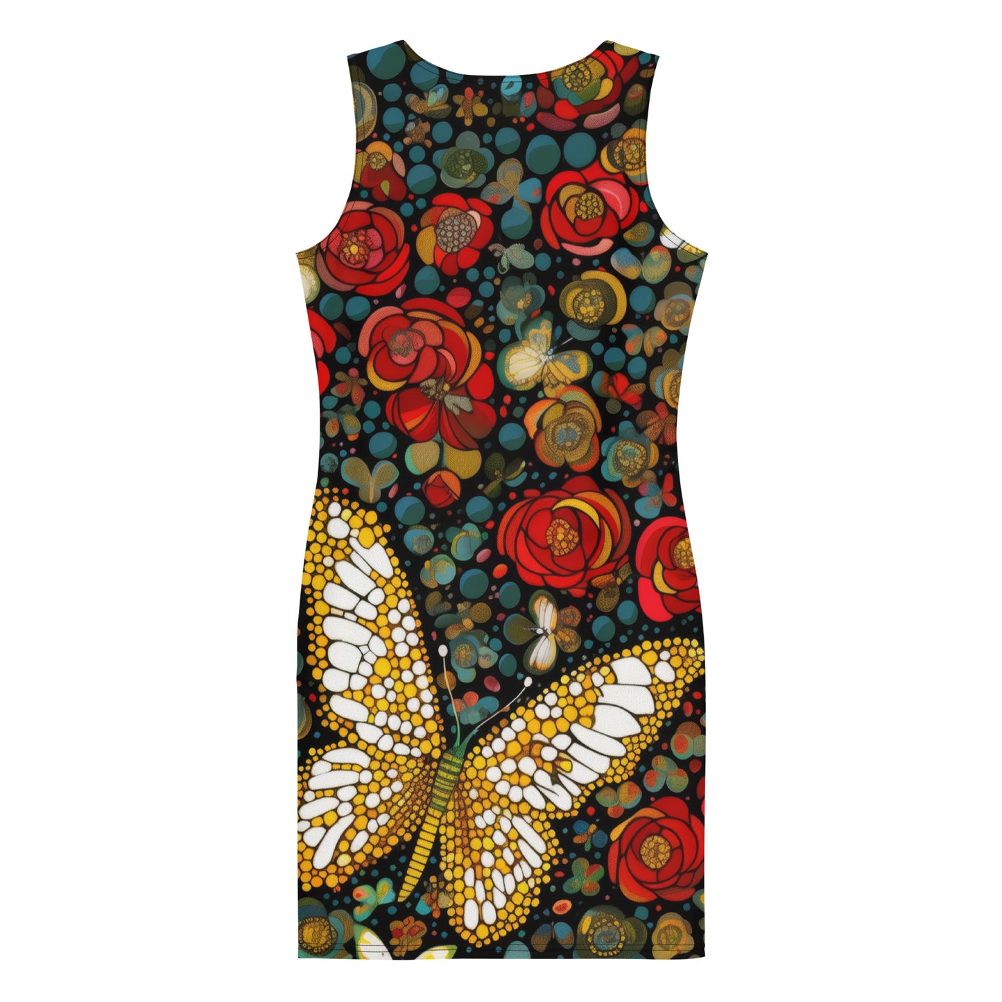 La Virgen con Rosas - Bodycon dress