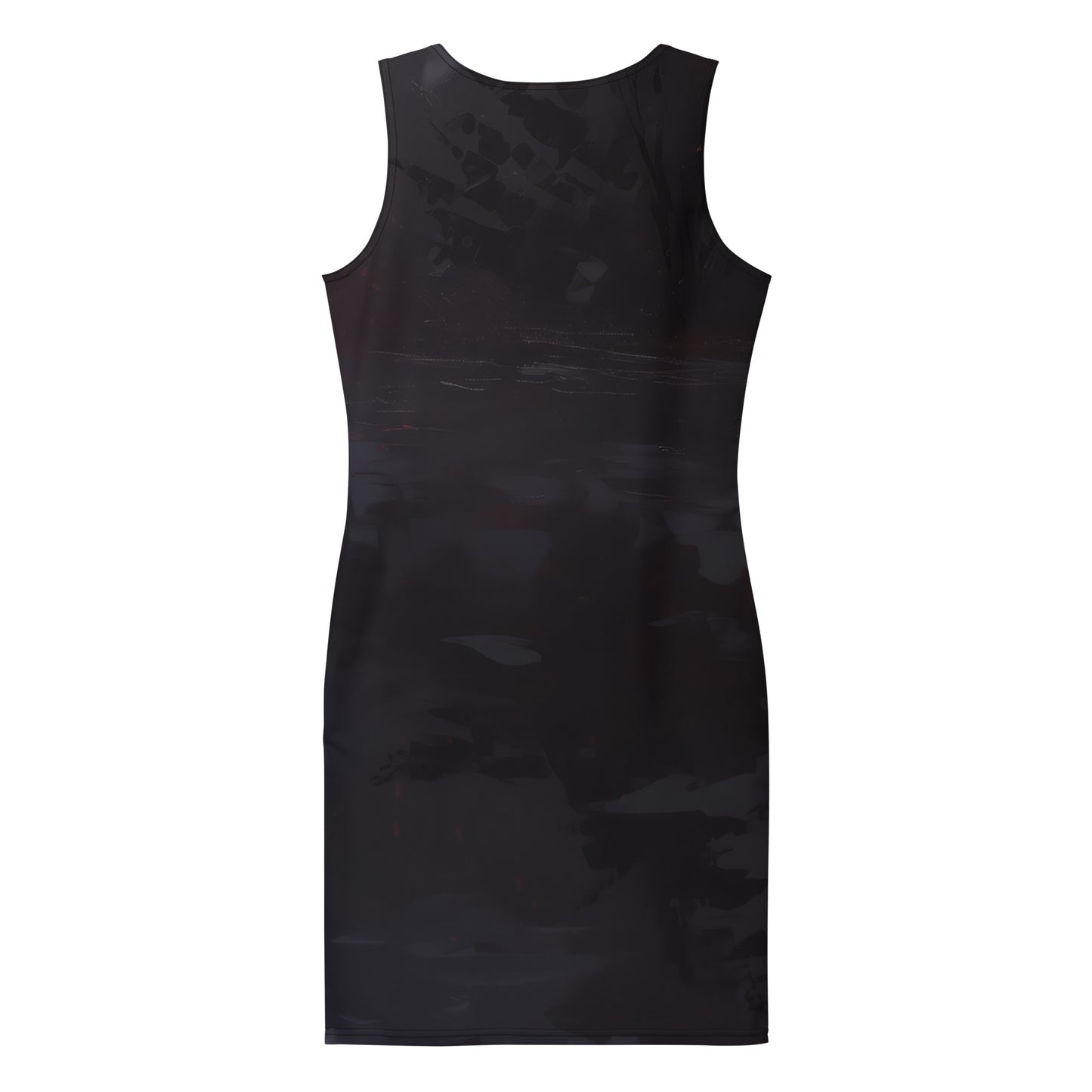 Bodycon dress - Impressionist Red Roses