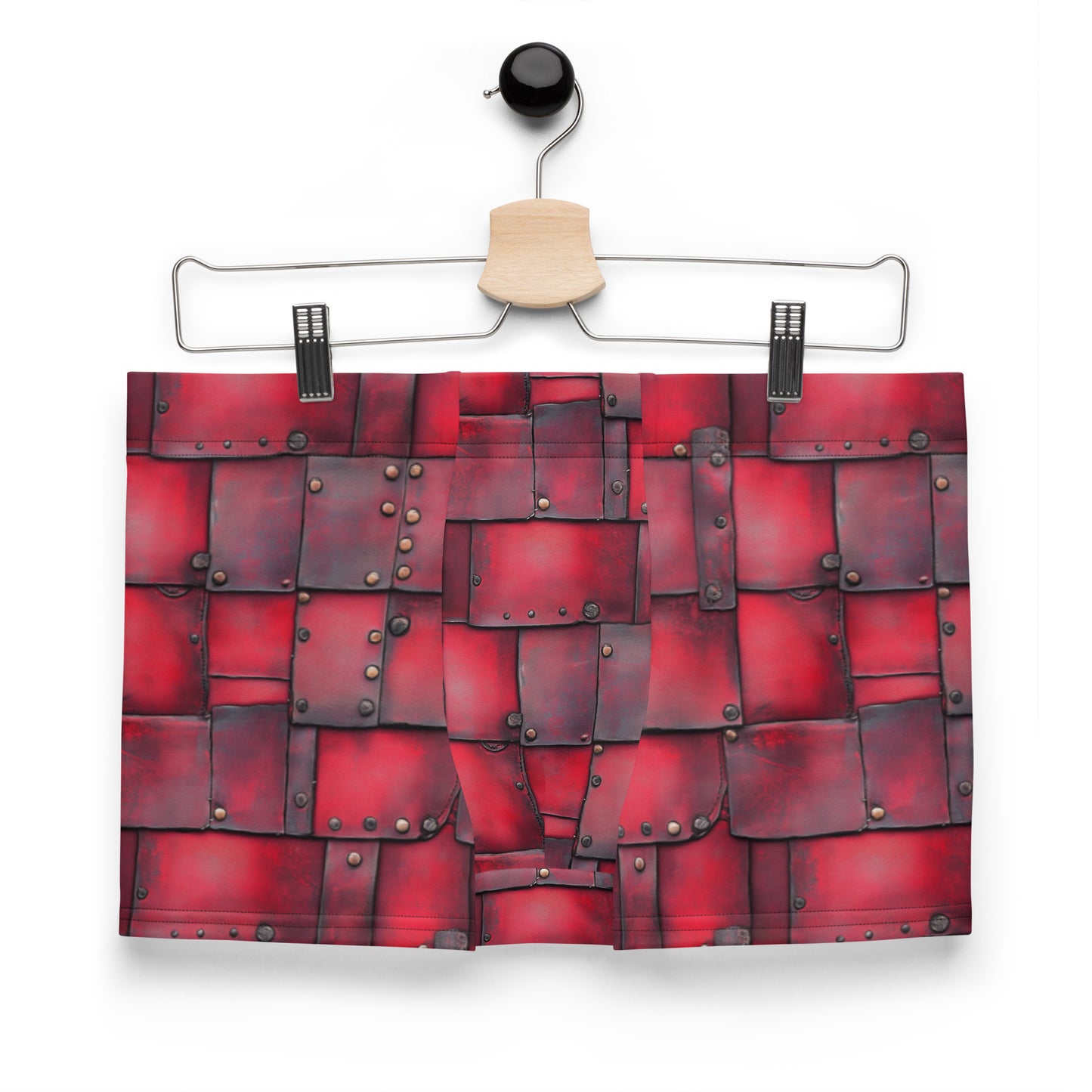 Red Leather Patches - Boxer Briefs