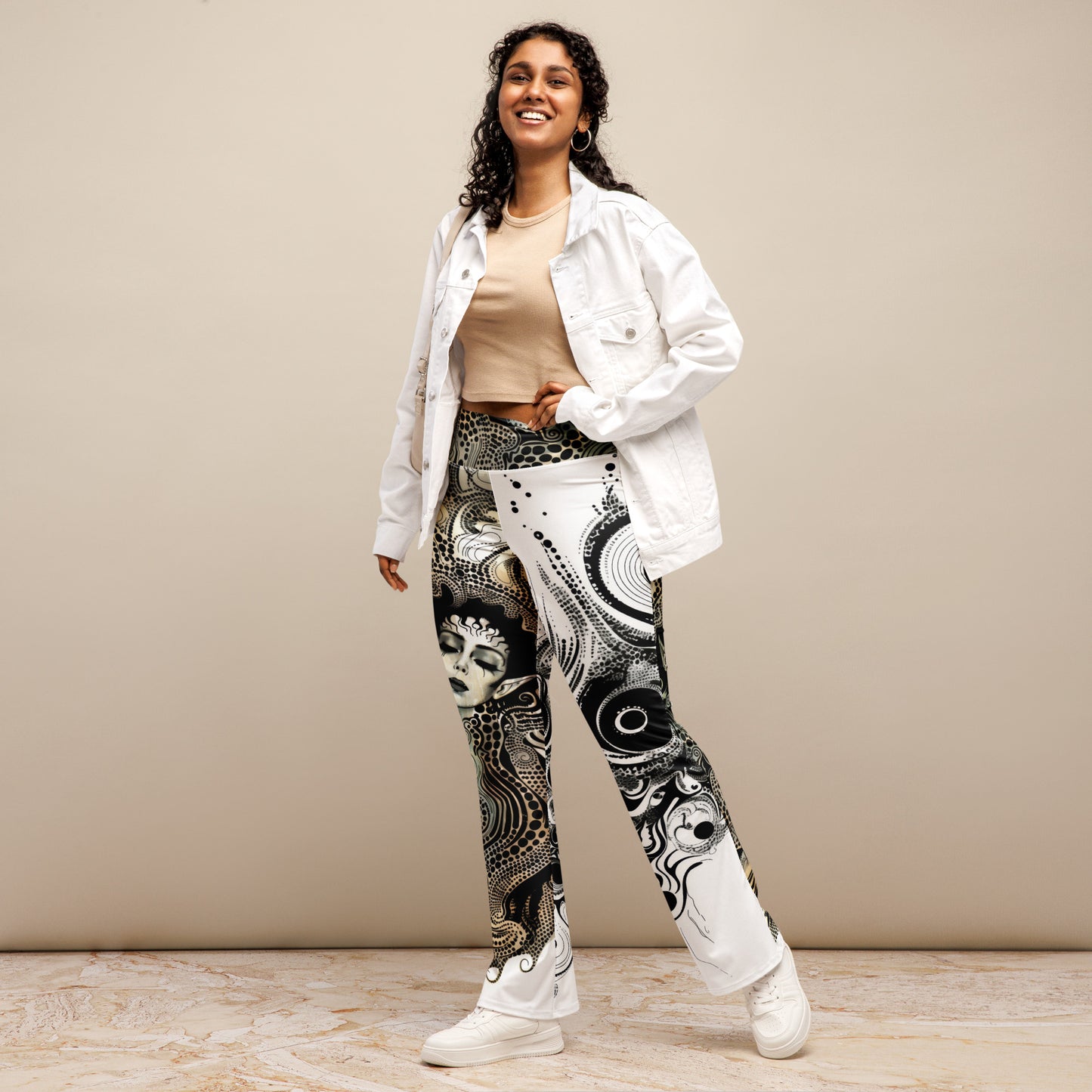 Anoredhel - Flare leggings