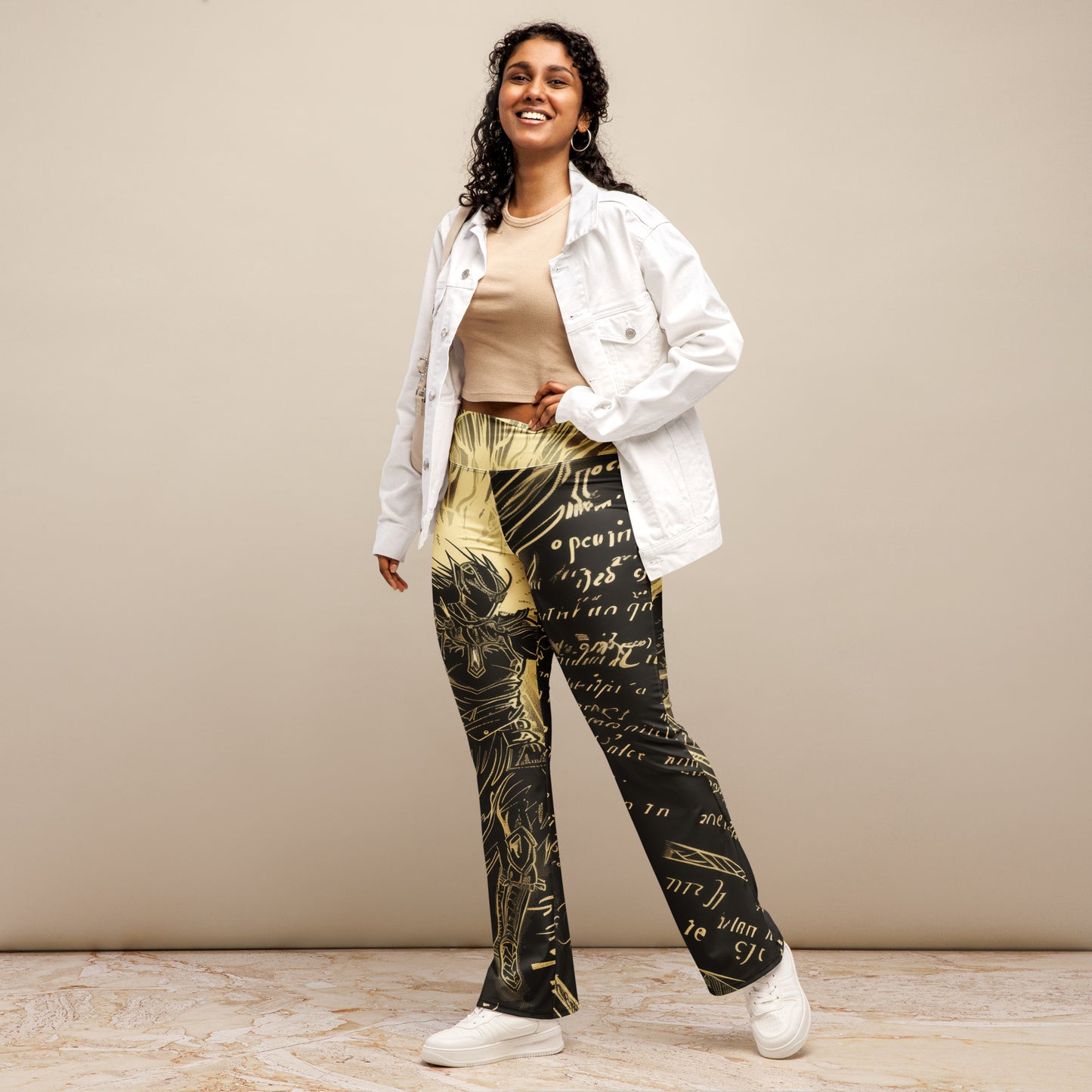 Script of Sariel - Flare leggings