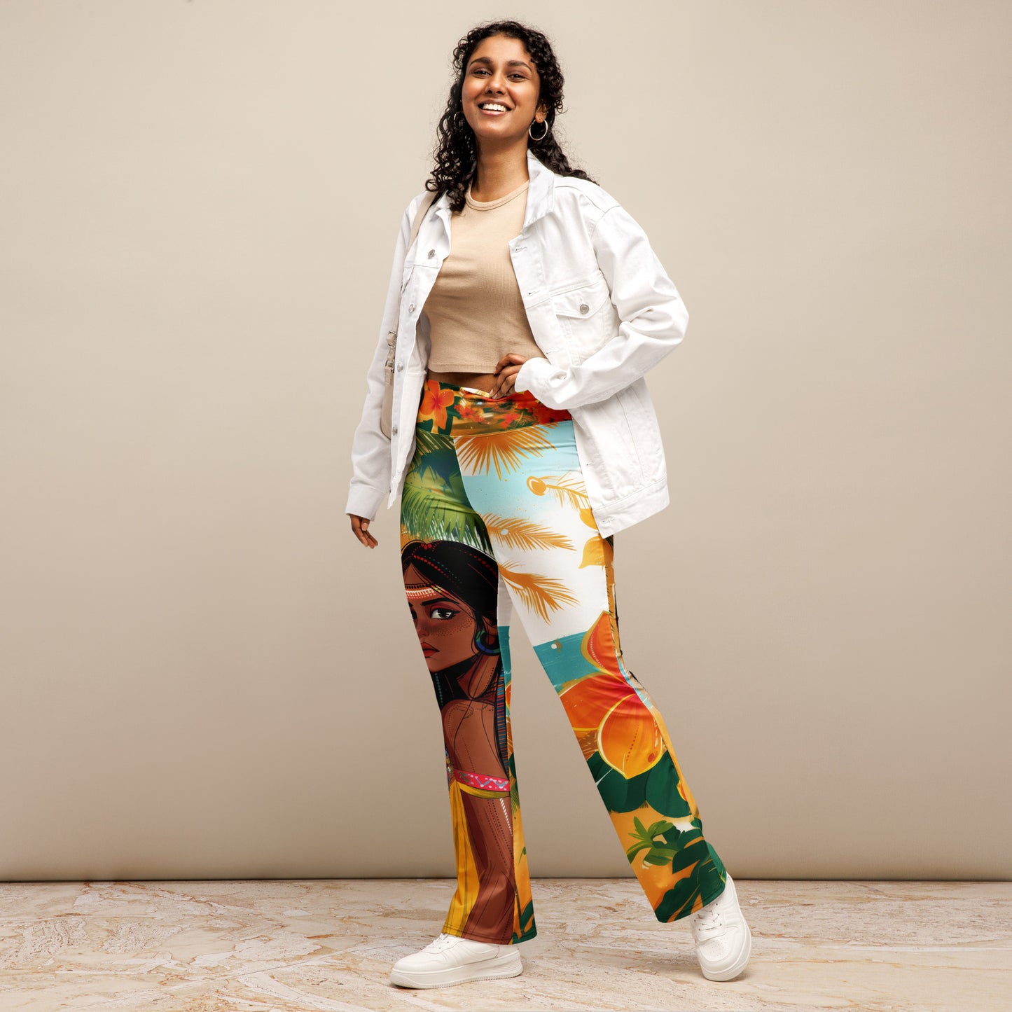 Iracema moda 1 - Flare leggings