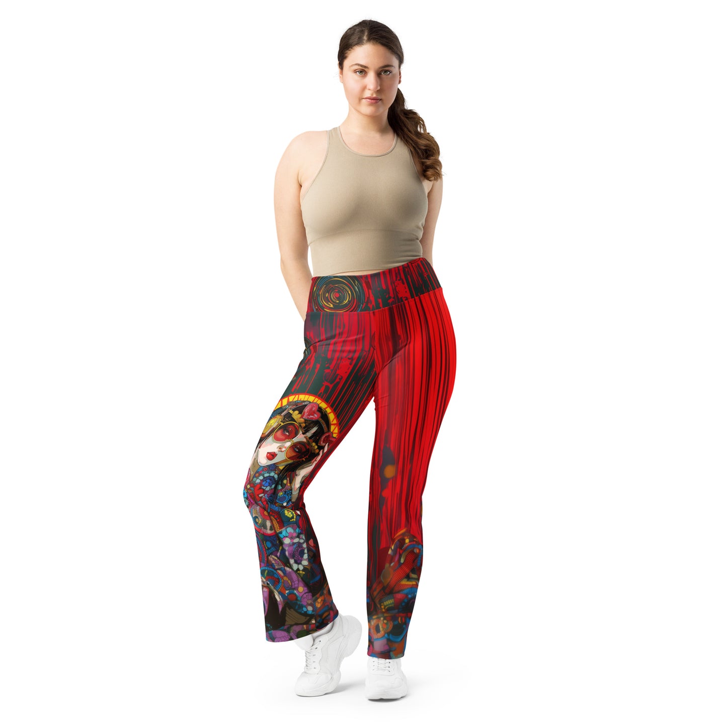 Akai Sen - Flare leggings