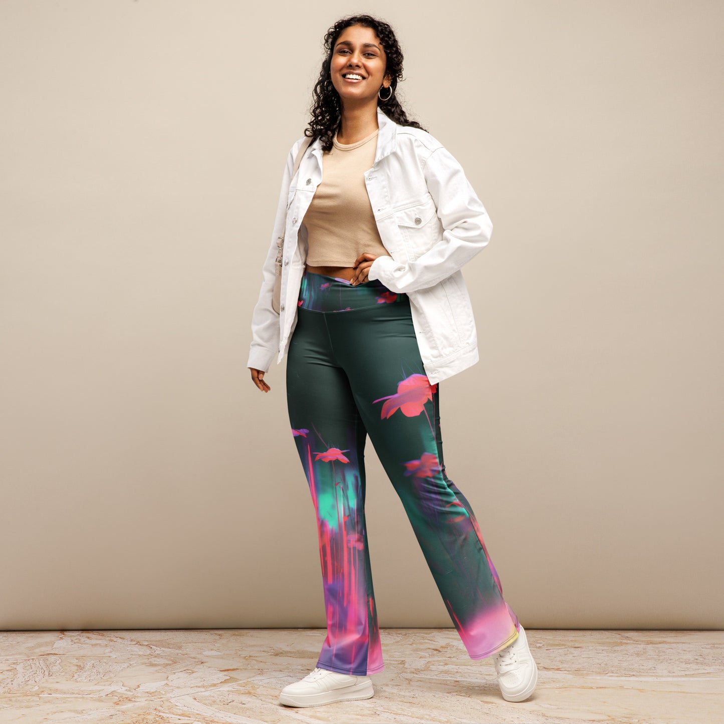 Chromatic Aberration - Flare leggings