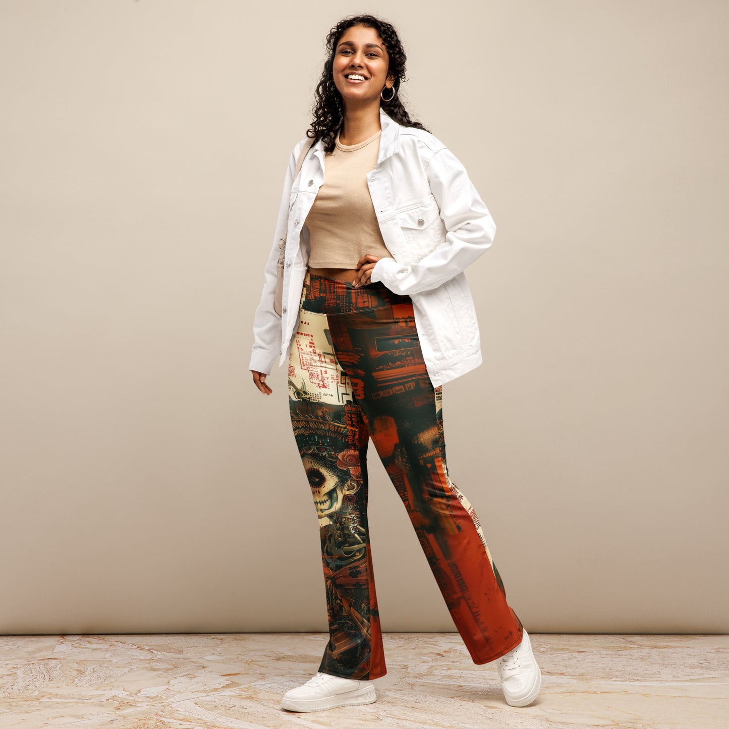 La Catrina moda 1 - Flare leggings