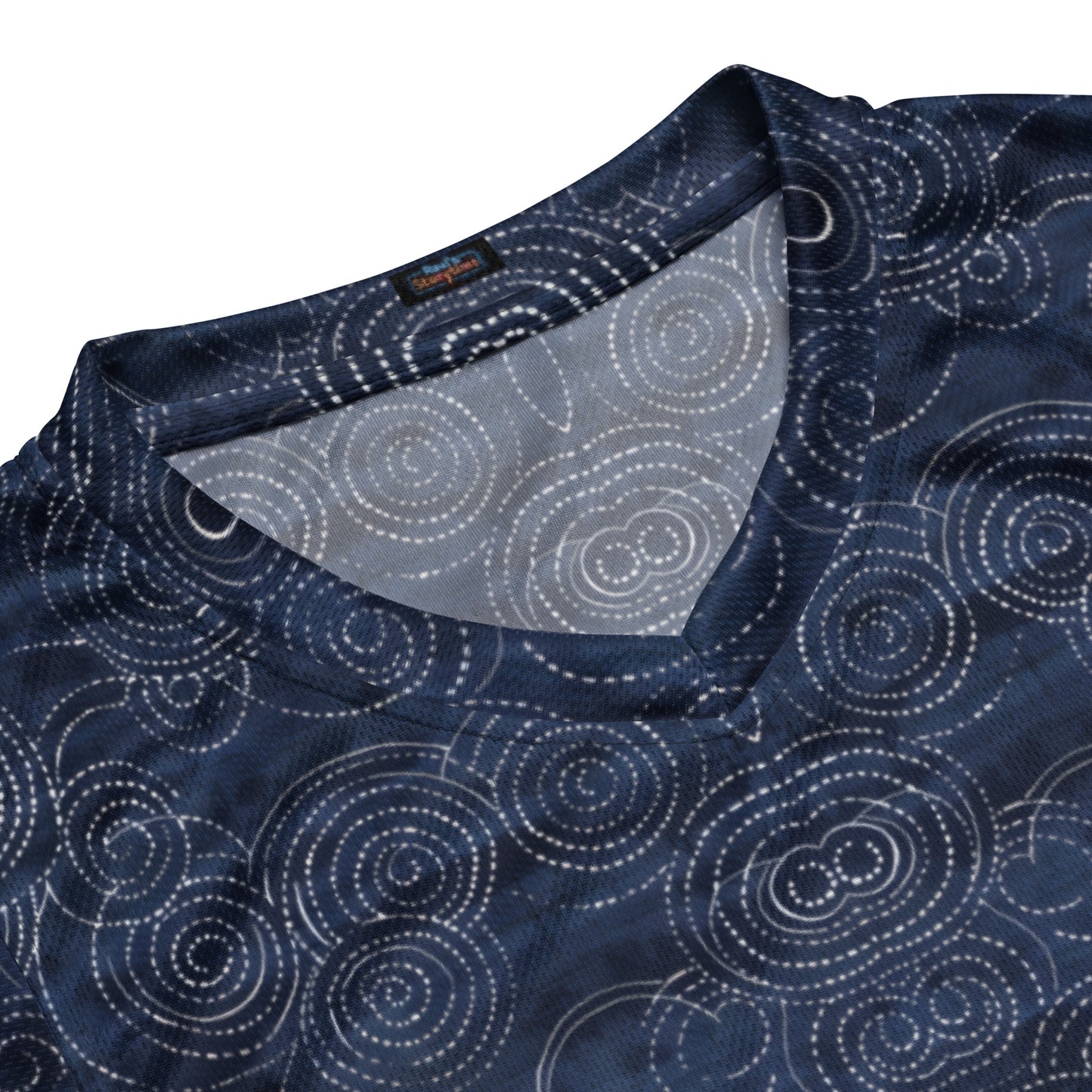 Embroidery Polynesian - basketball jersey