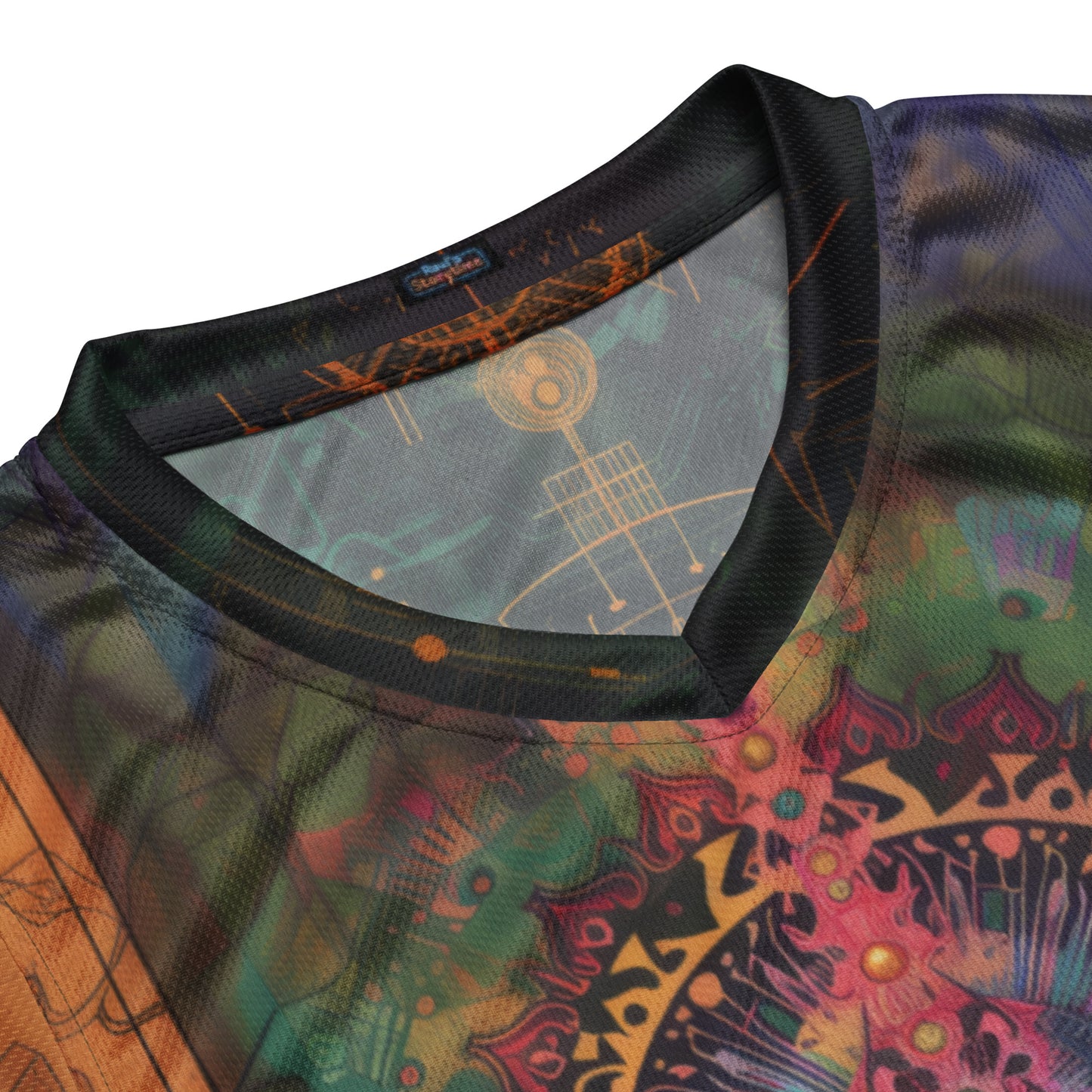 Yoga Matrix moda 2 - unisex basketball jersey