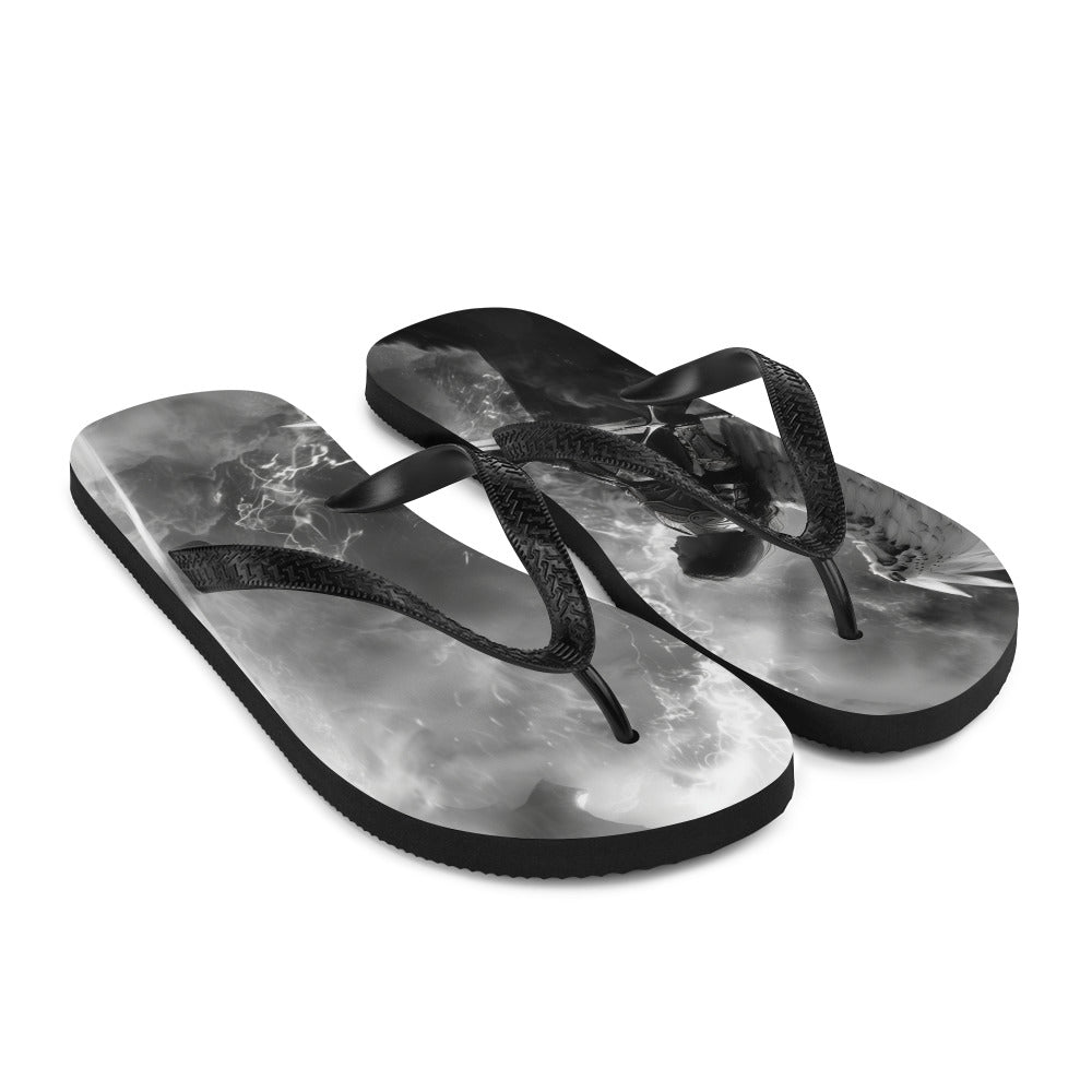 Female Archangel B&W - Flip-Flops