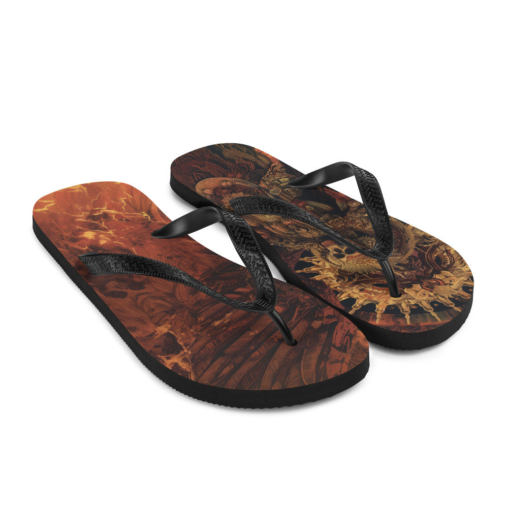 Mictlāntēcutli moda 1 - Flip-Flops