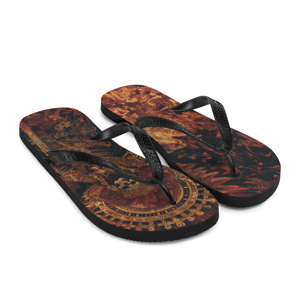 Mictlāntēcutli moda 2 - Flip-Flops