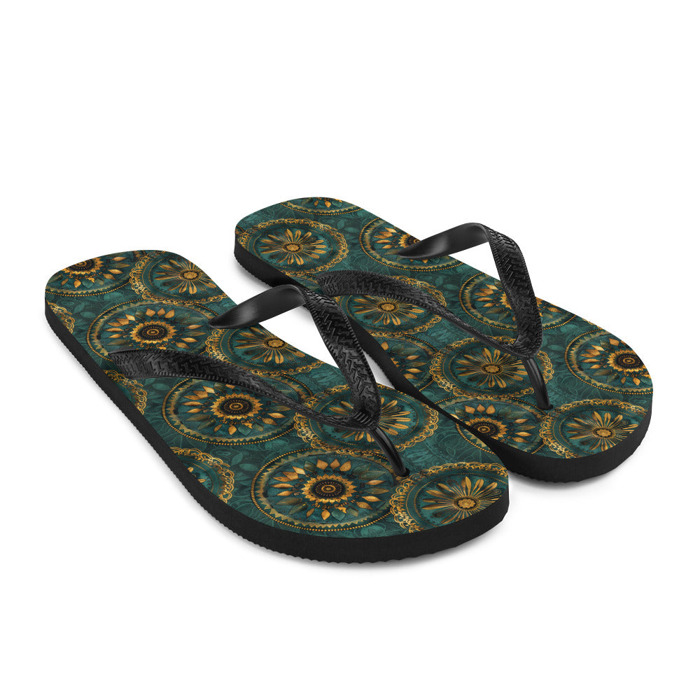 Grecian Fabric - Flip-Flops