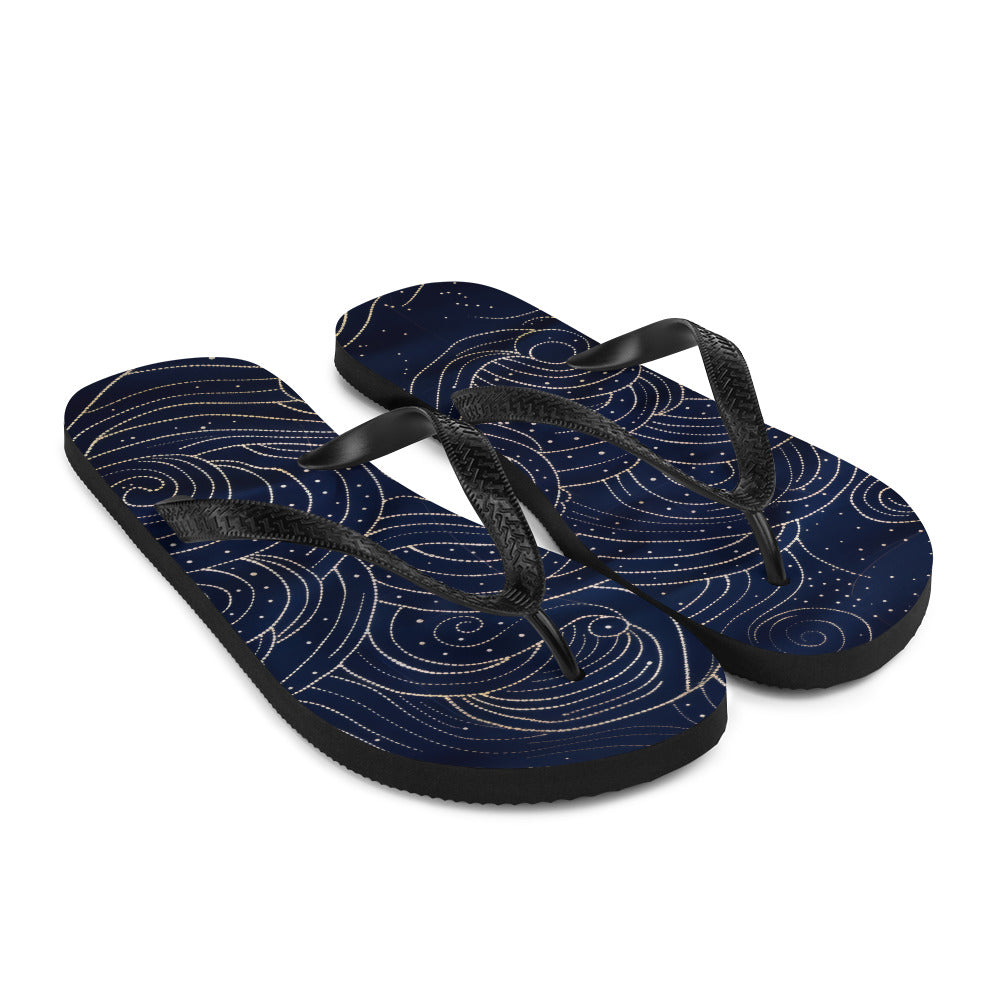Sashiko moda 2 - Flip-Flops