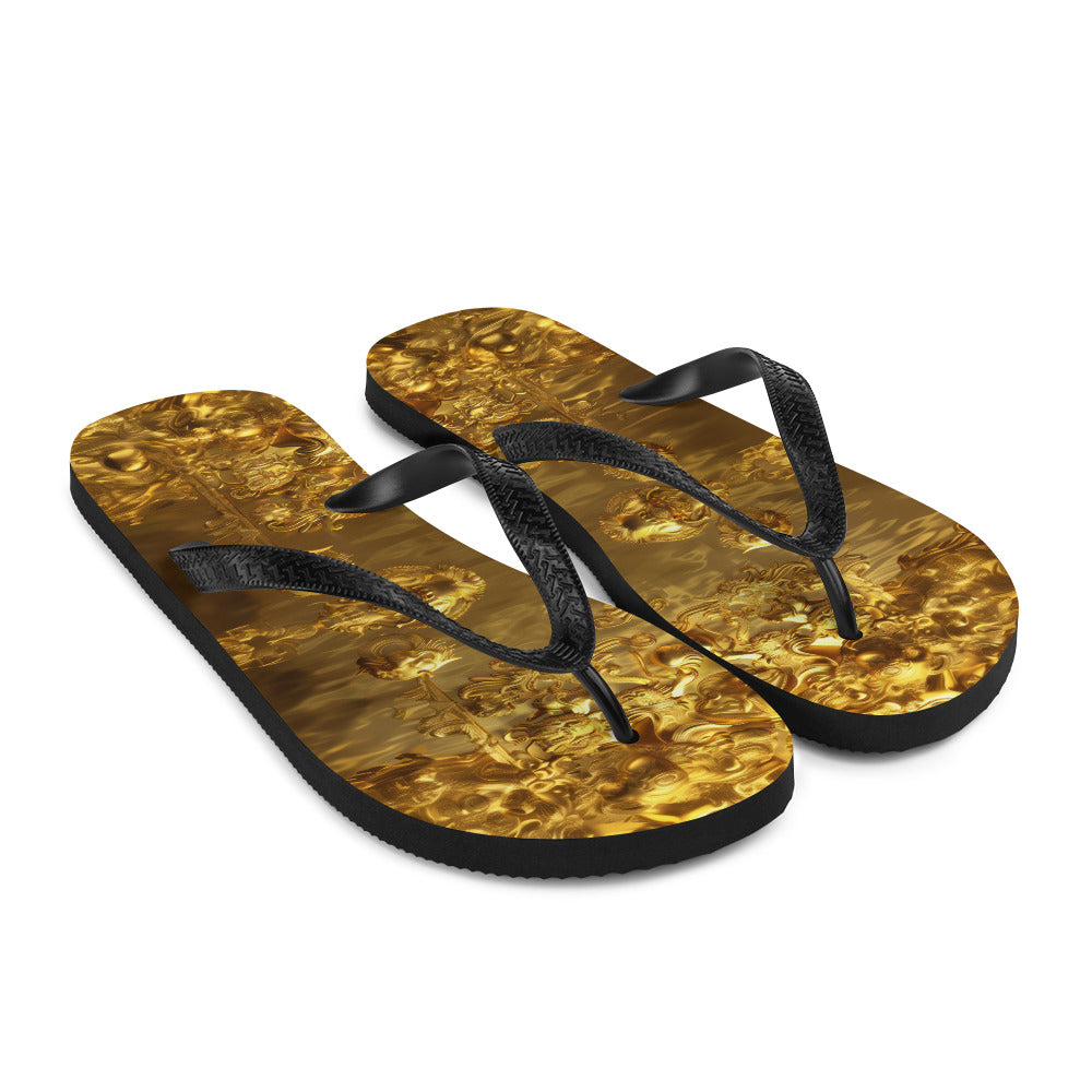 Gold Armor - Flip-Flops