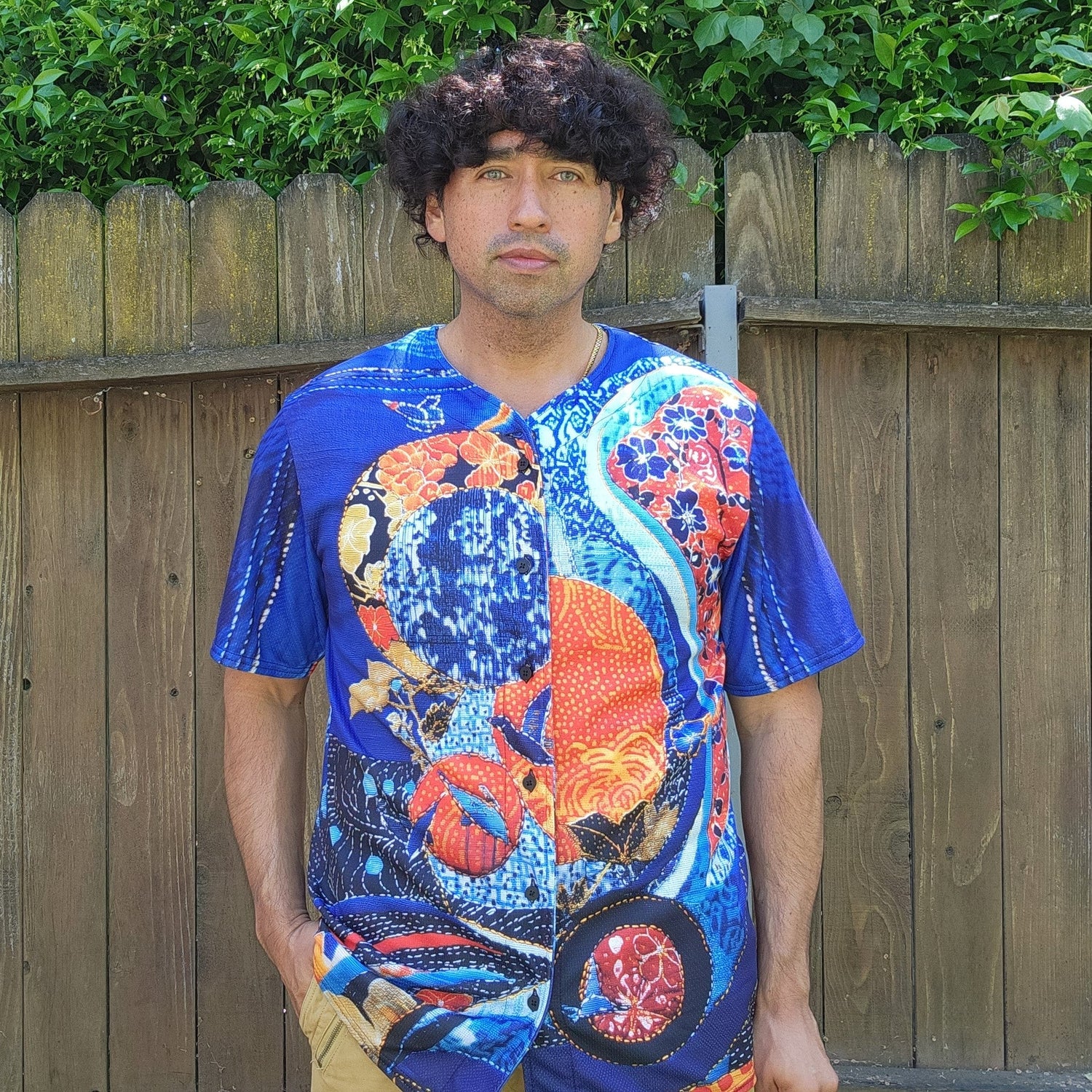 Button Basketball Jersey