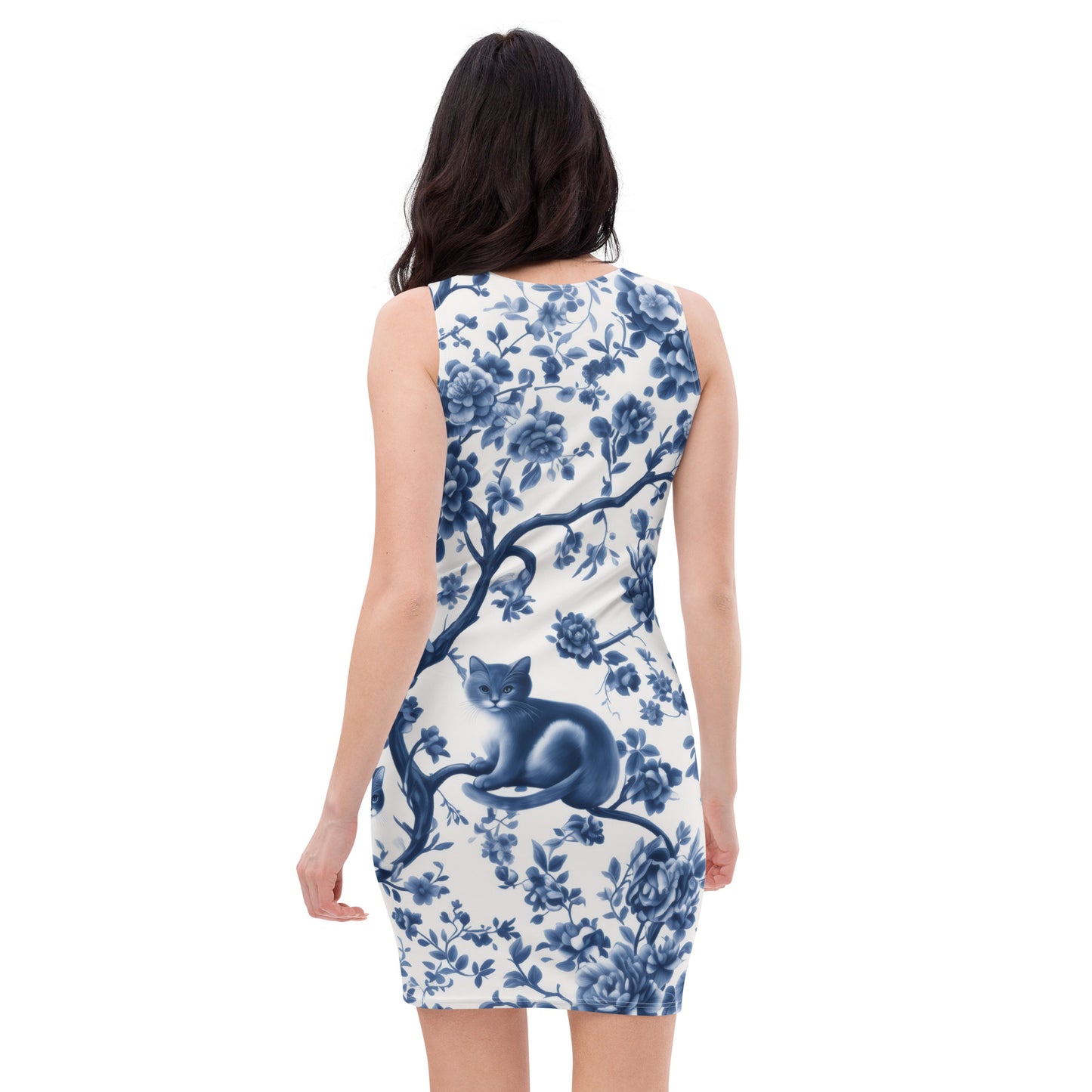 Procyclin Blue Cats - Bodycon dress