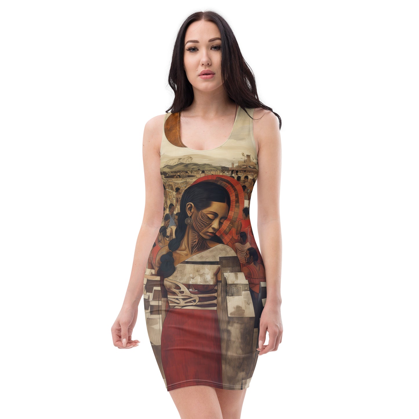 La Malinche 2- Bodycon dress