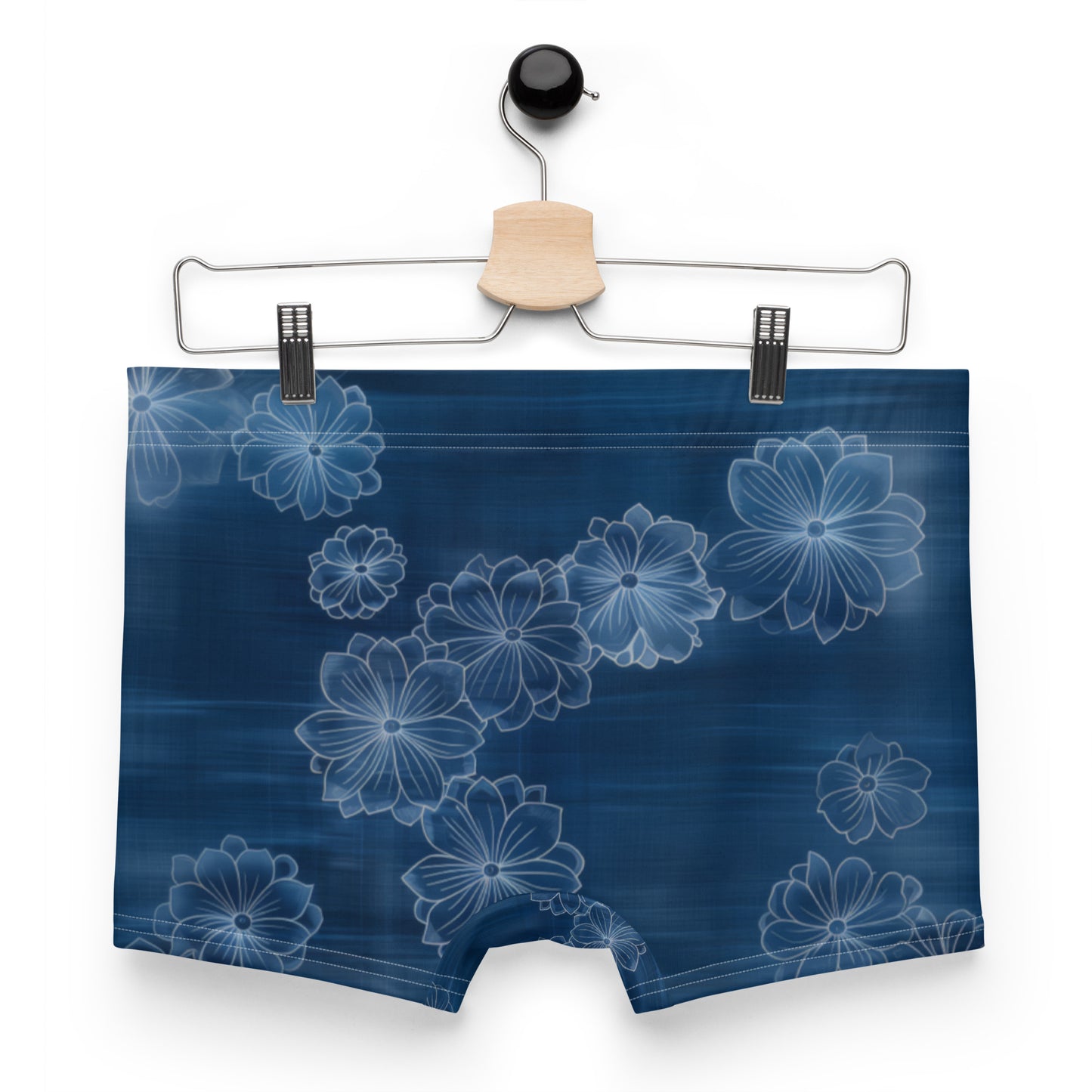 Sashiko White Lotus - Boxer Briefs