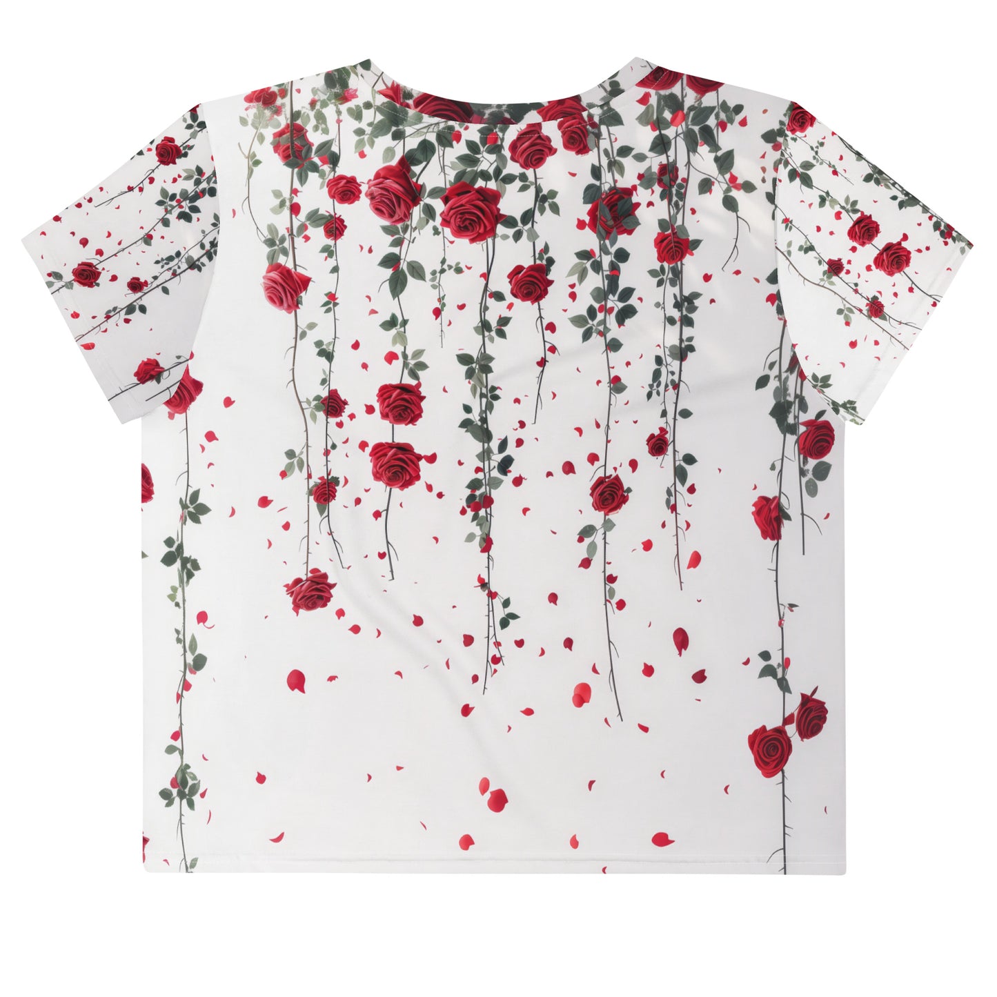 Hanging Roses - Crop Tee