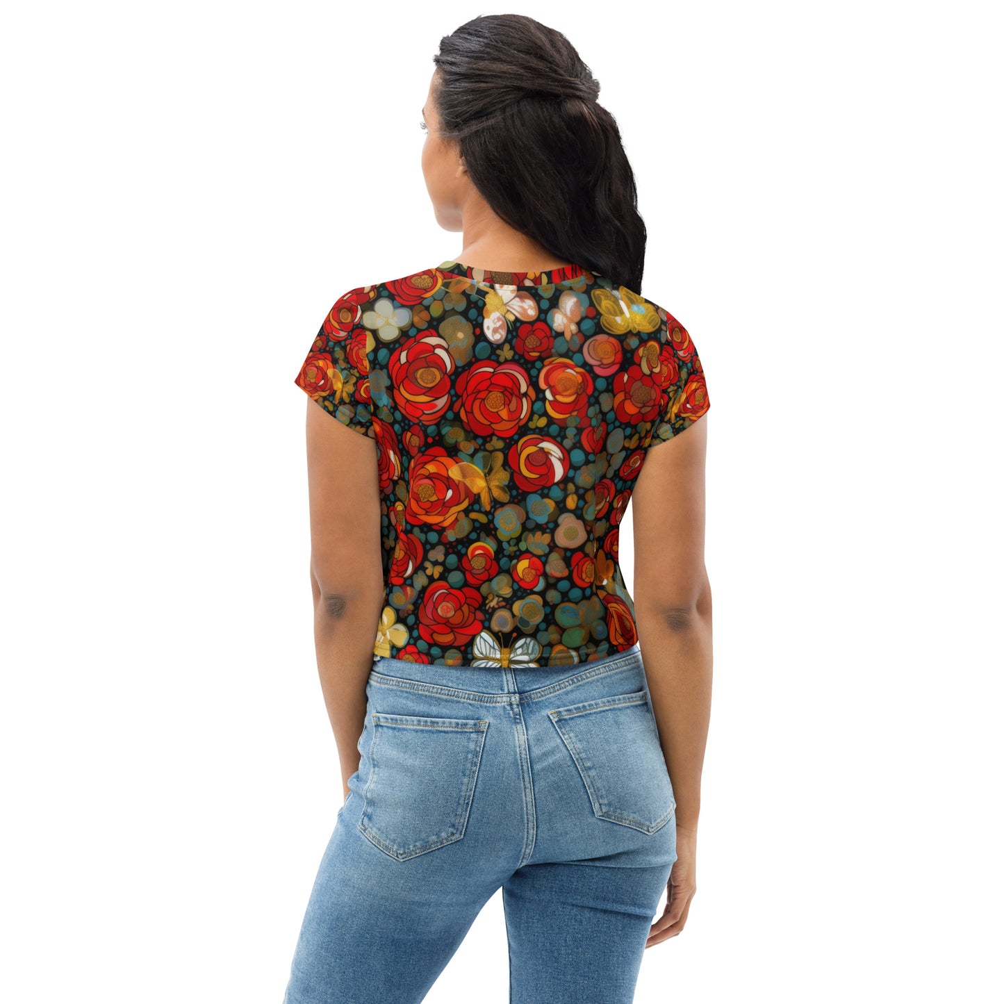 Rosas de Maria - Crop Tee