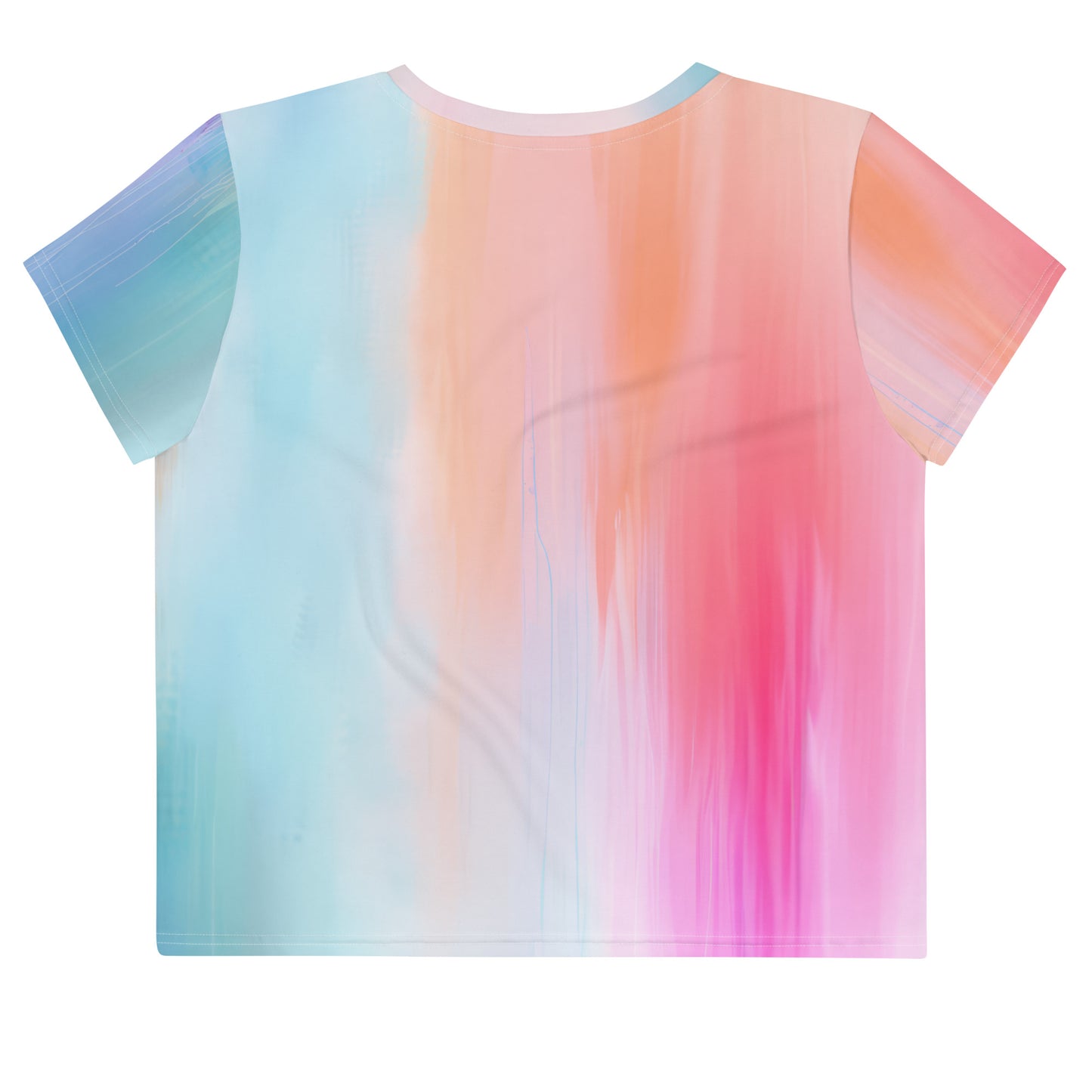 Monet's Spring Garden - Crop Tee