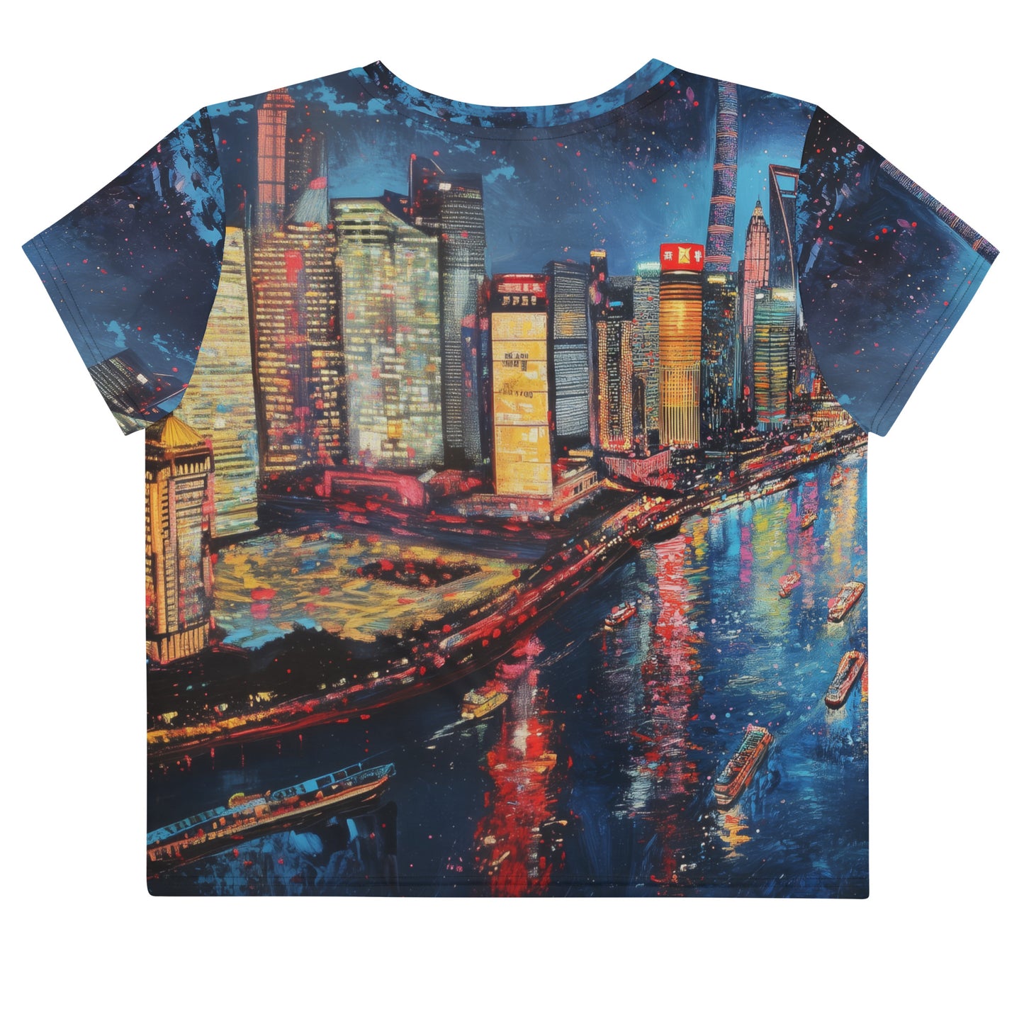 Shanghai’s Skyline - Crop Tee