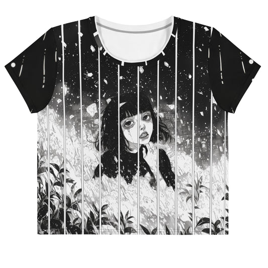 Manga Girl 2 - Crop Tee