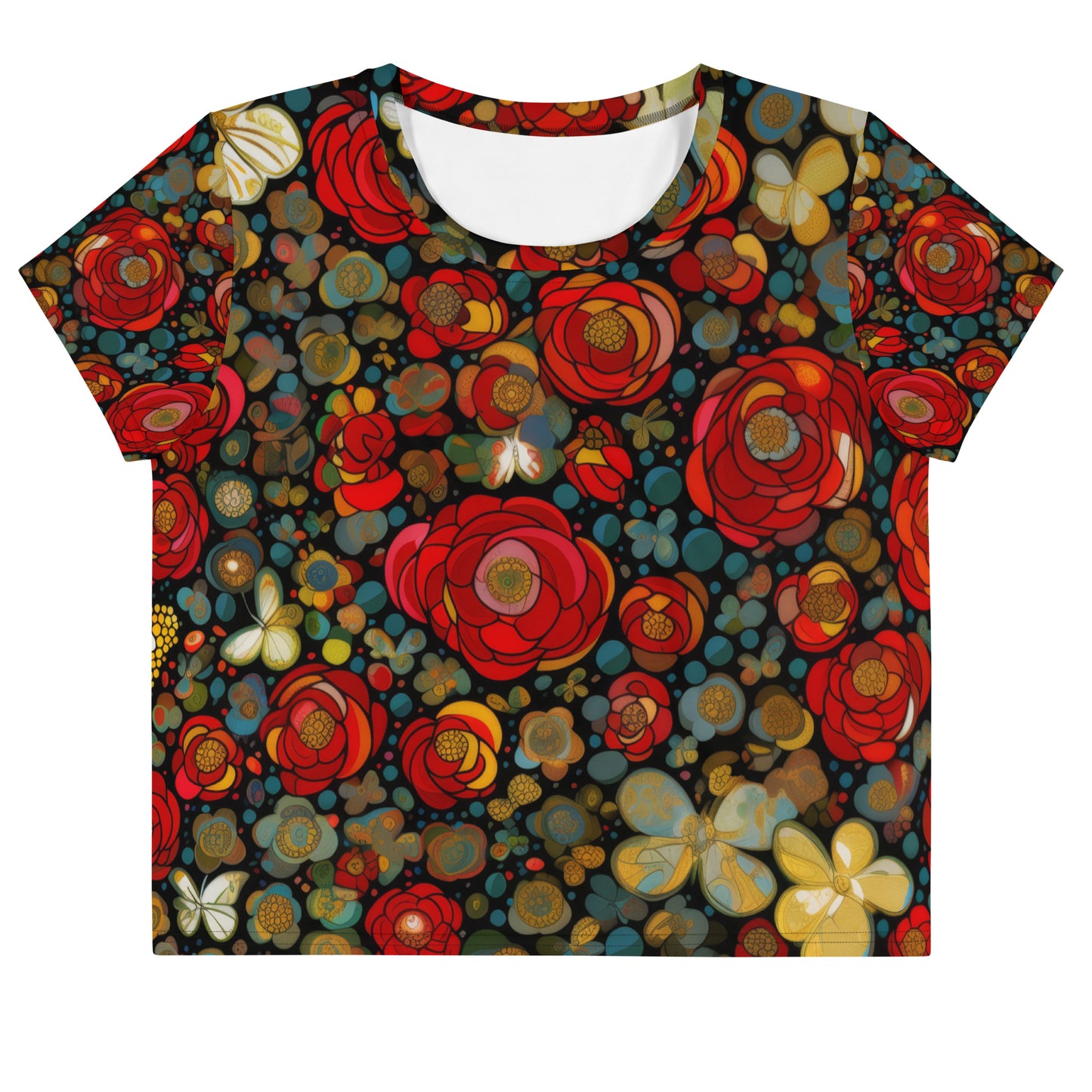 Rosas de Maria - Crop Tee