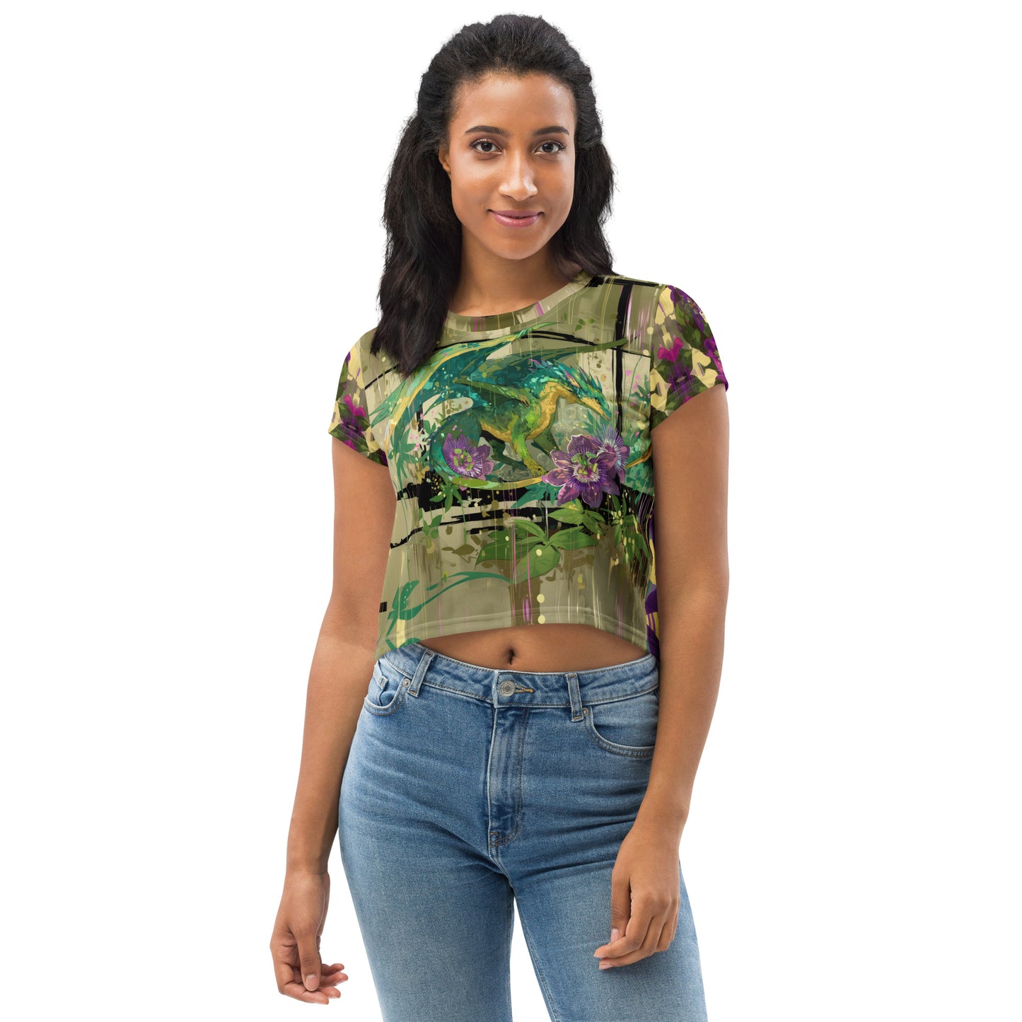 Dragon Pashu - Crop Tee