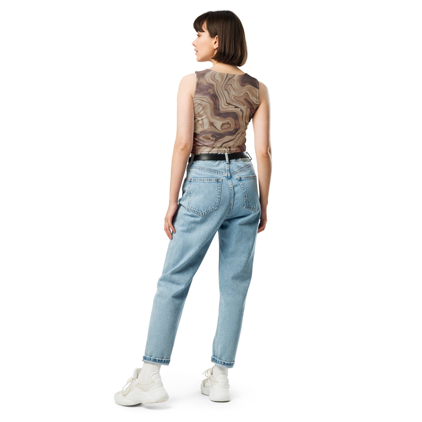 Marble Wood - Crop Top