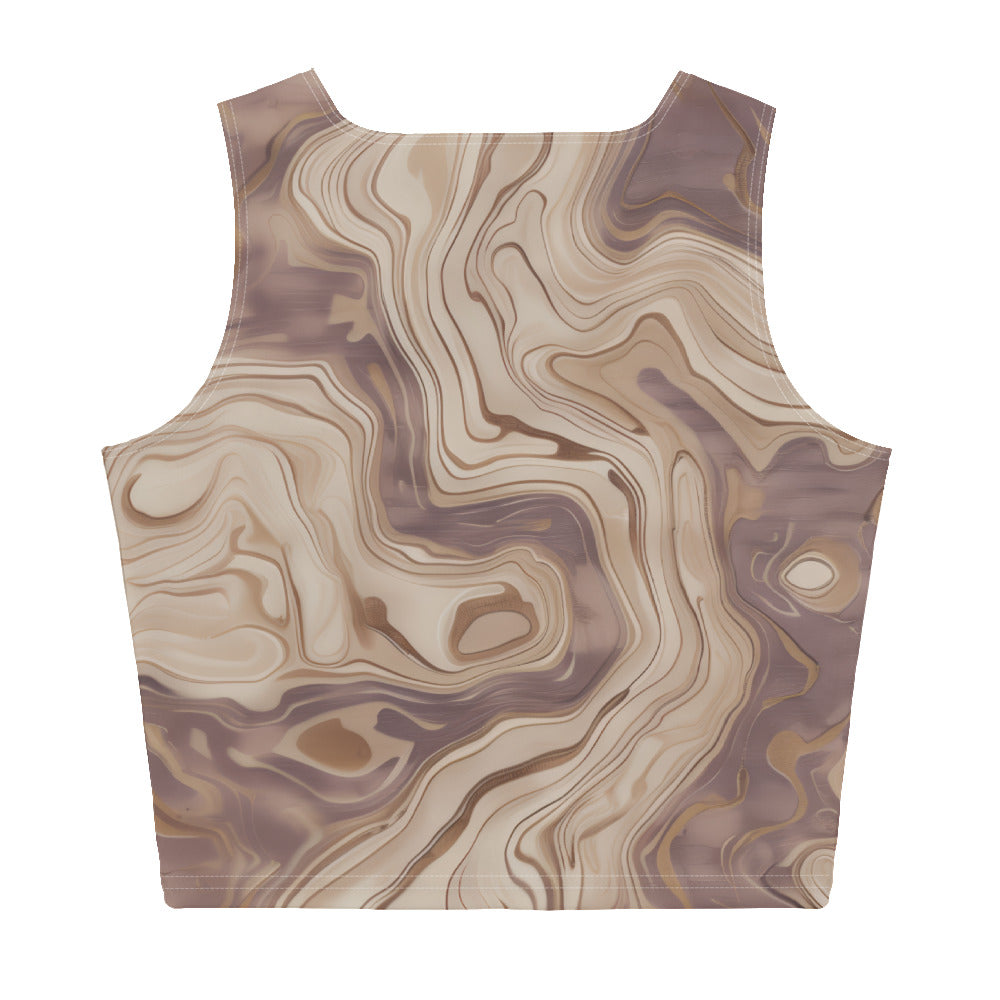 Marble Wood - Crop Top