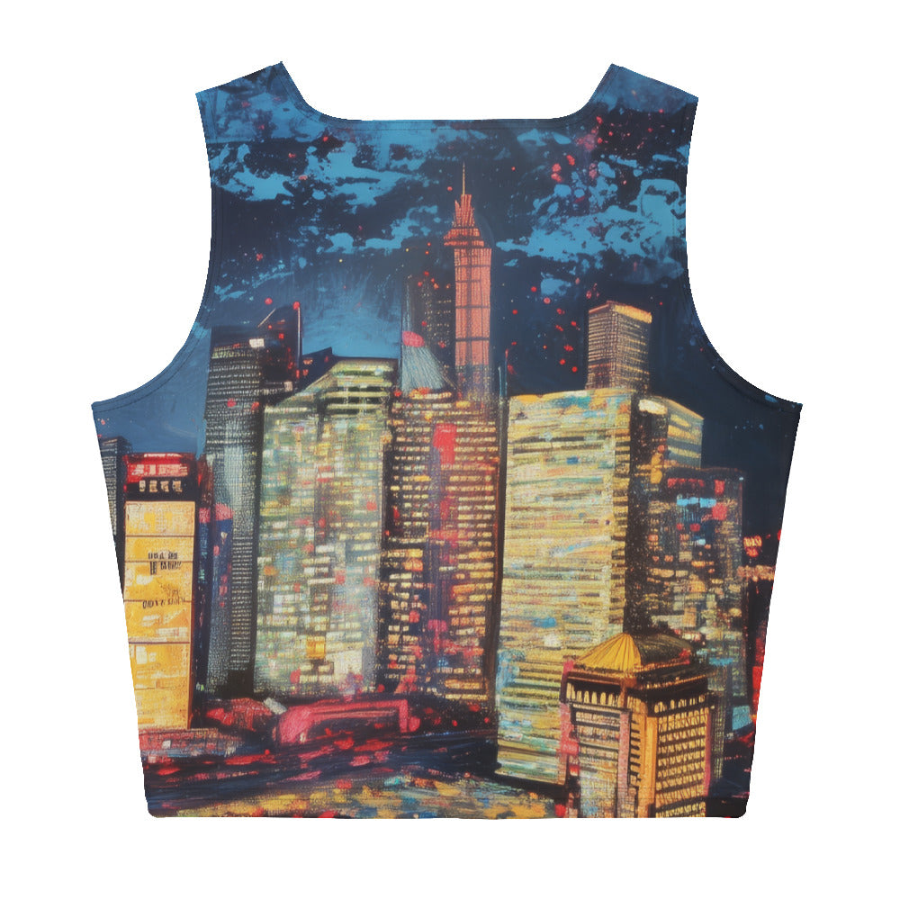 Shanghai’s Skyline - Crop Top