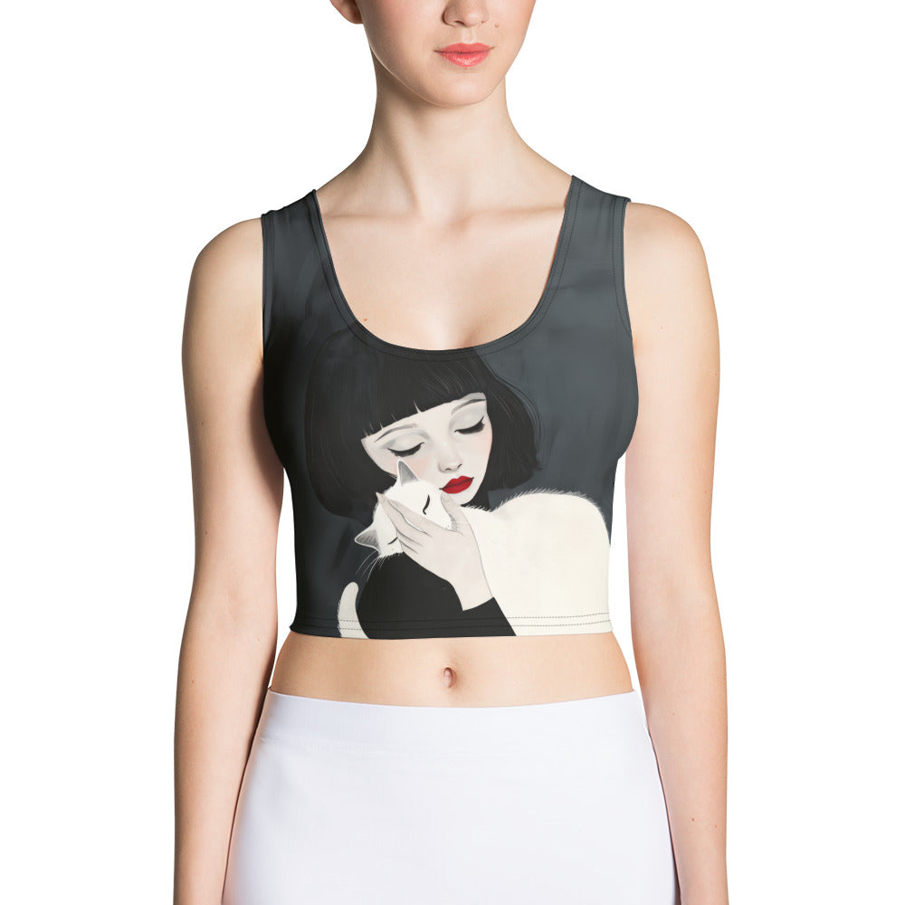 Gata Branca - Crop Top