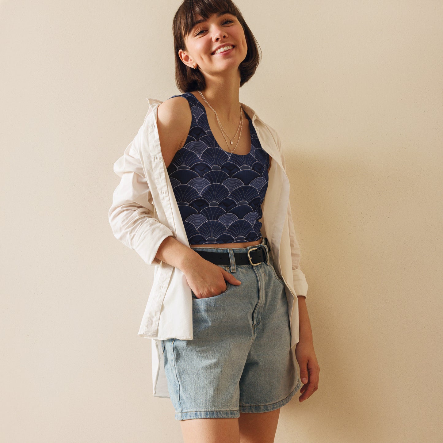 Sashiko - Crop Top