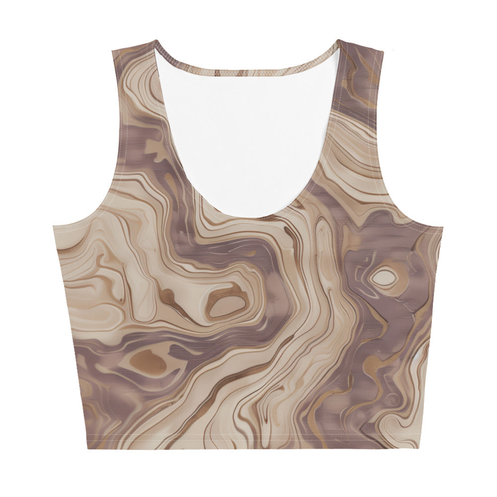 Marble Wood - Crop Top