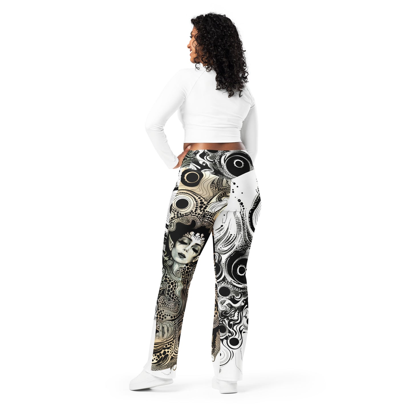 Anoredhel - Flare leggings