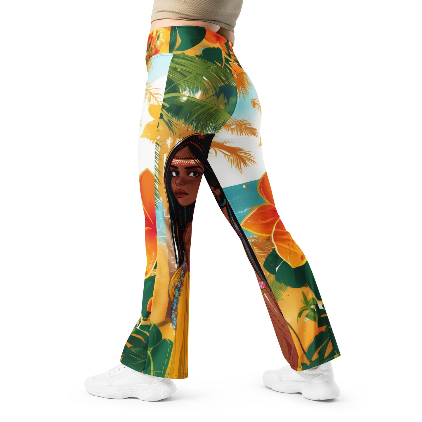 Iracema moda 1 - Flare leggings