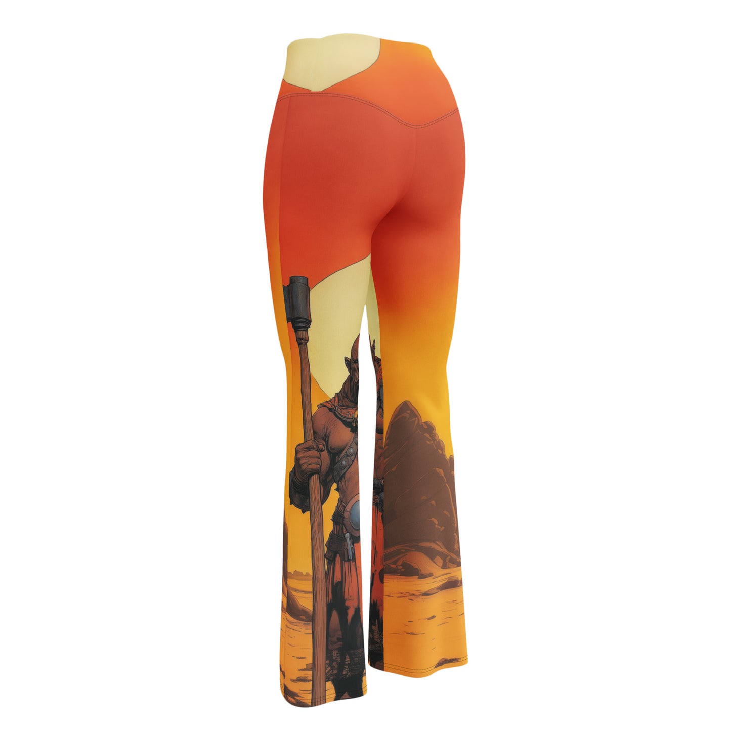 Orc's Sunset - Flare leggings