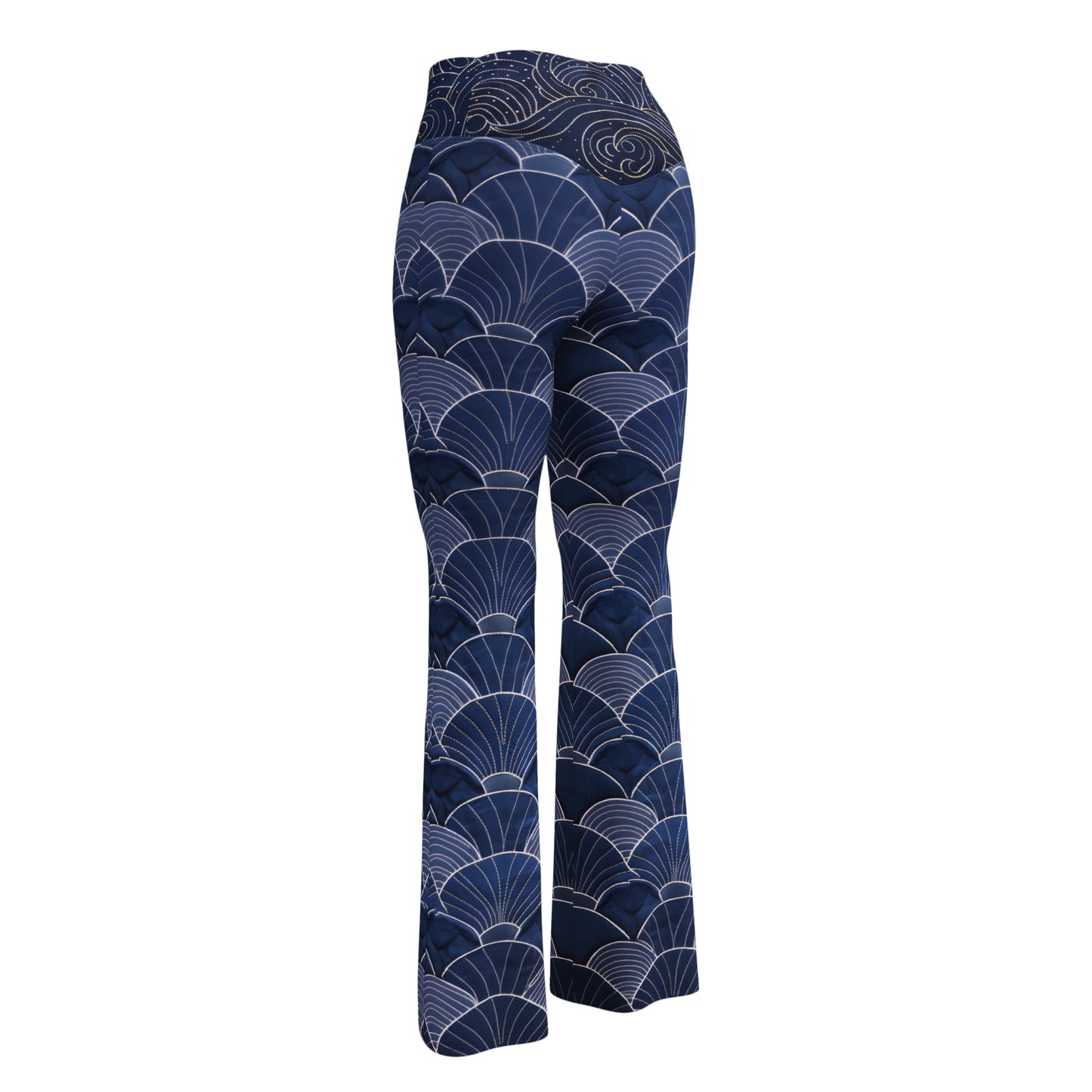 Sashiko - Flare leggings