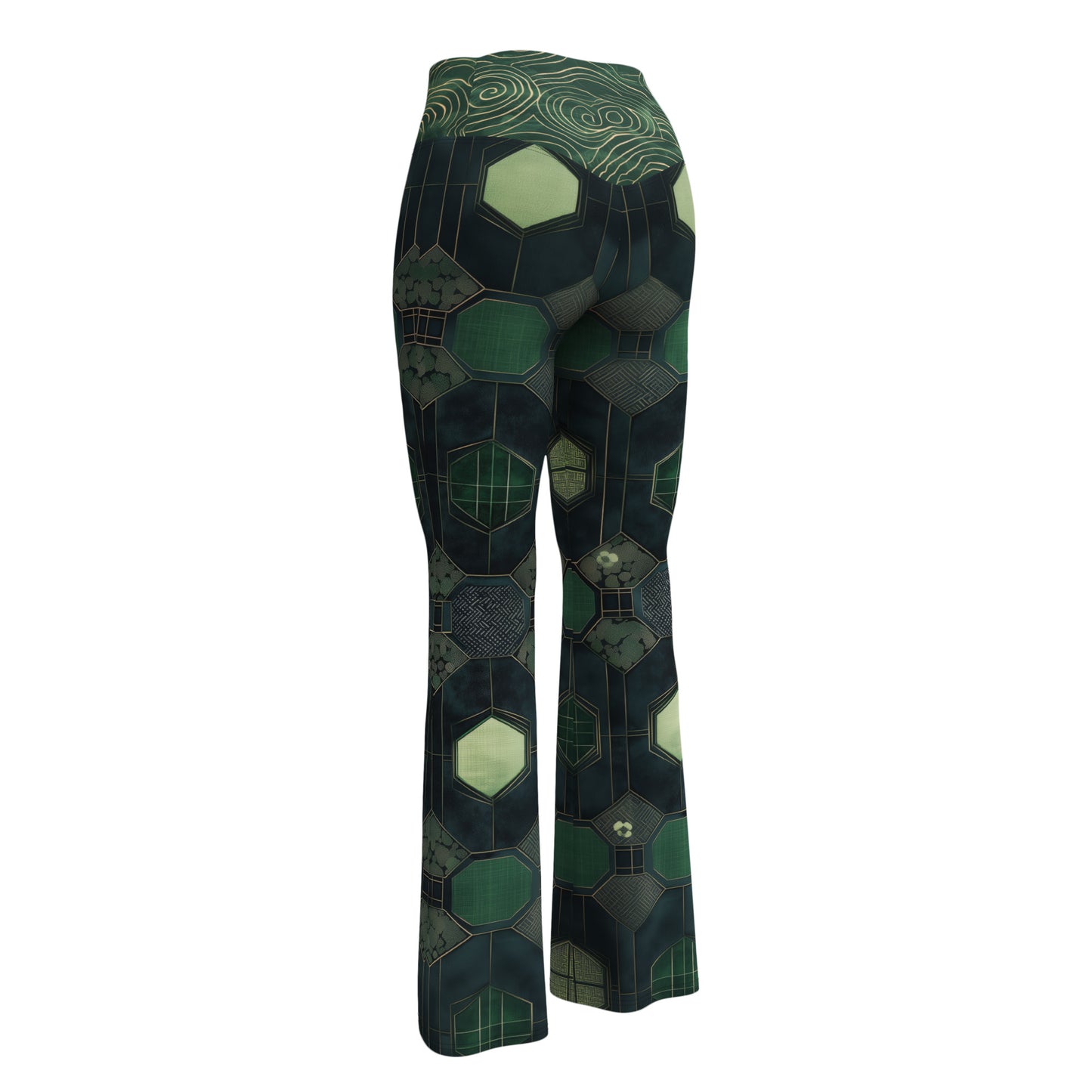 Sashiko Jade - Flare leggings