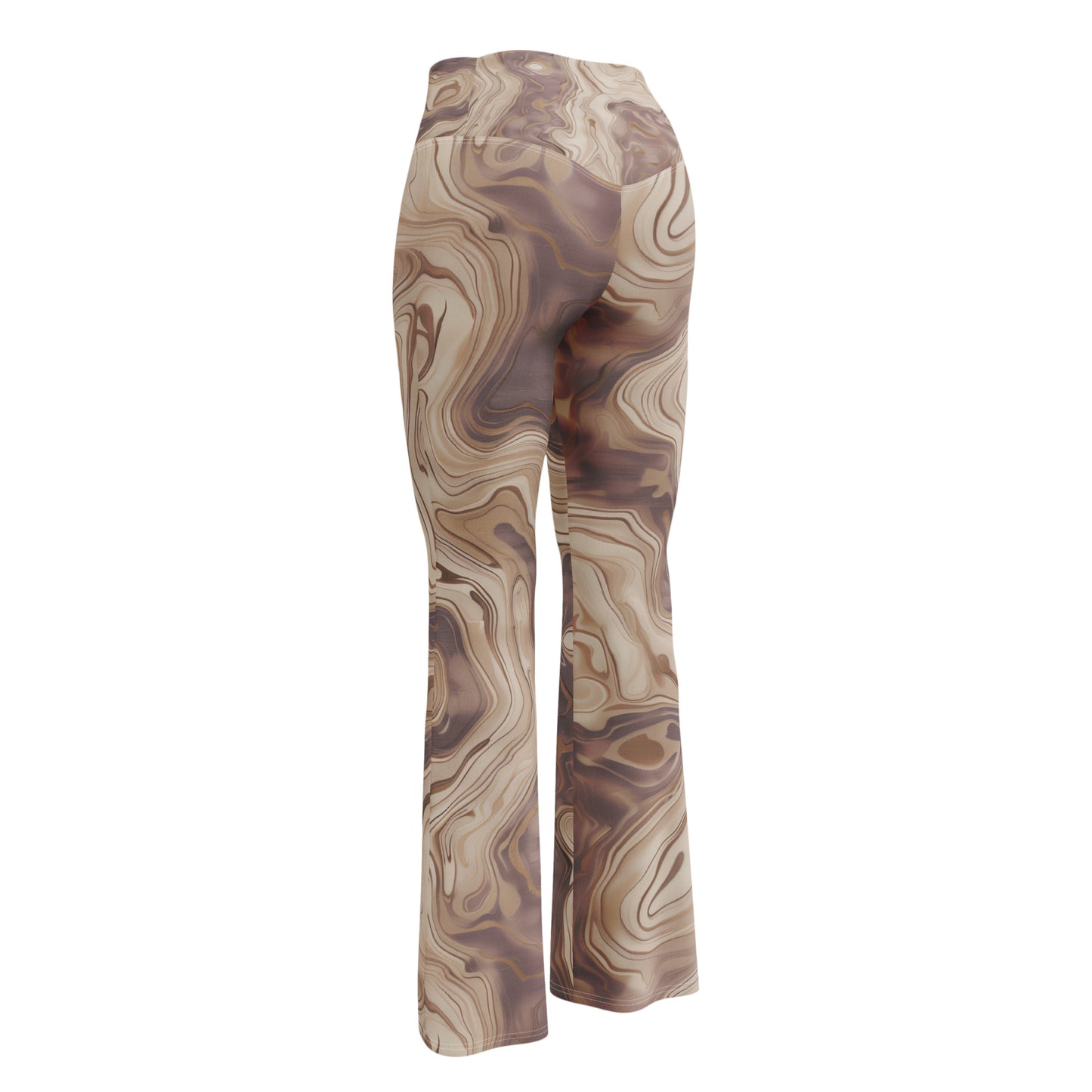 Marble Wood - Flare leggings