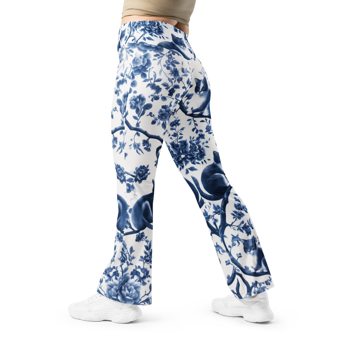 Procyclin Blue Cats - Flare leggings