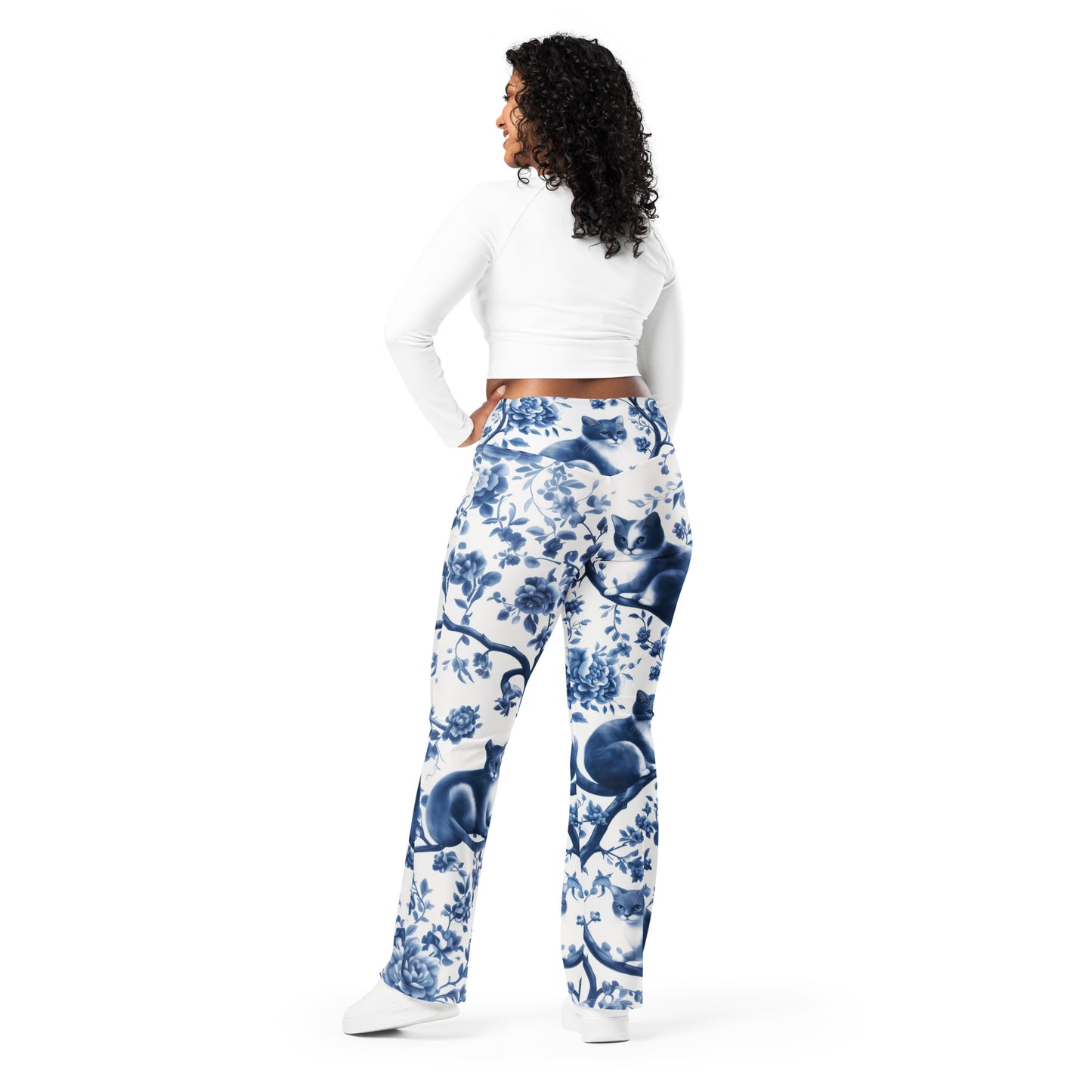 Procyclin Blue Cats - Flare leggings