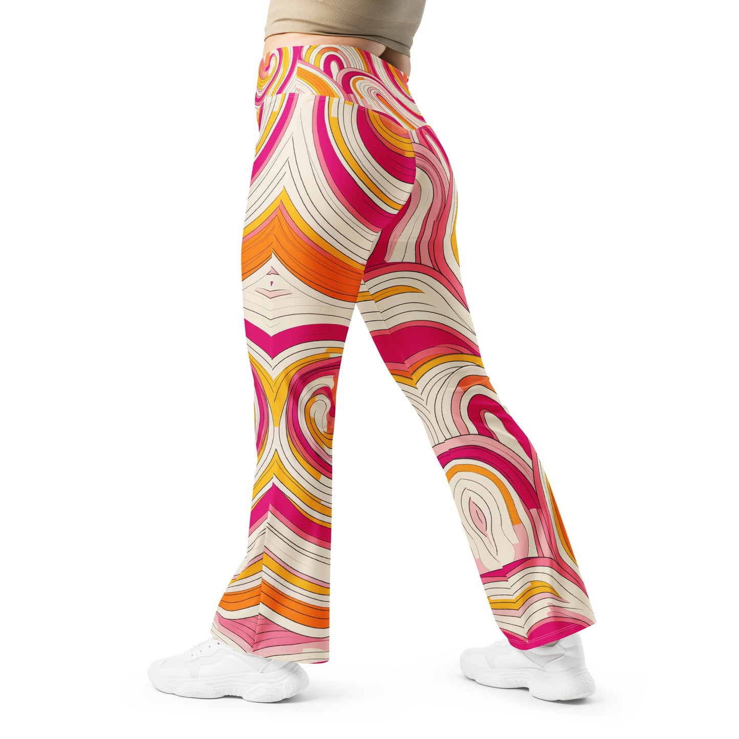 Retro Groovy moda 1 - Flare leggings