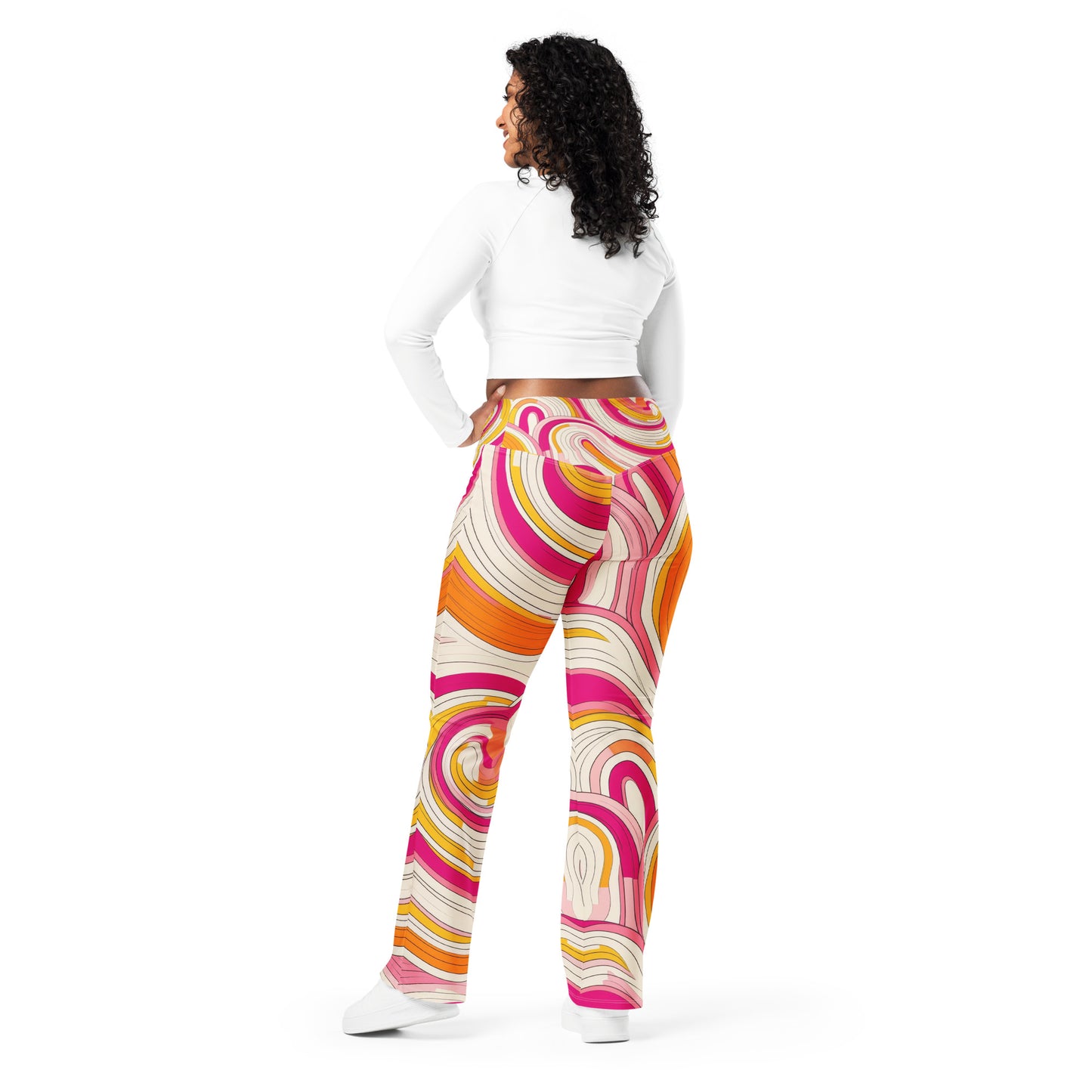 Retro Groovy moda 1 - Flare leggings