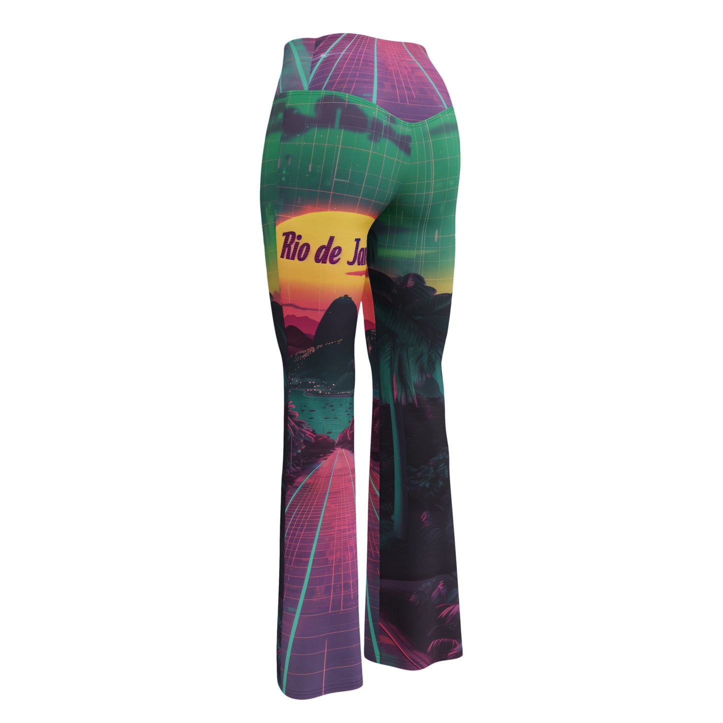 Rio de Janeiro 1980s - Flare leggings