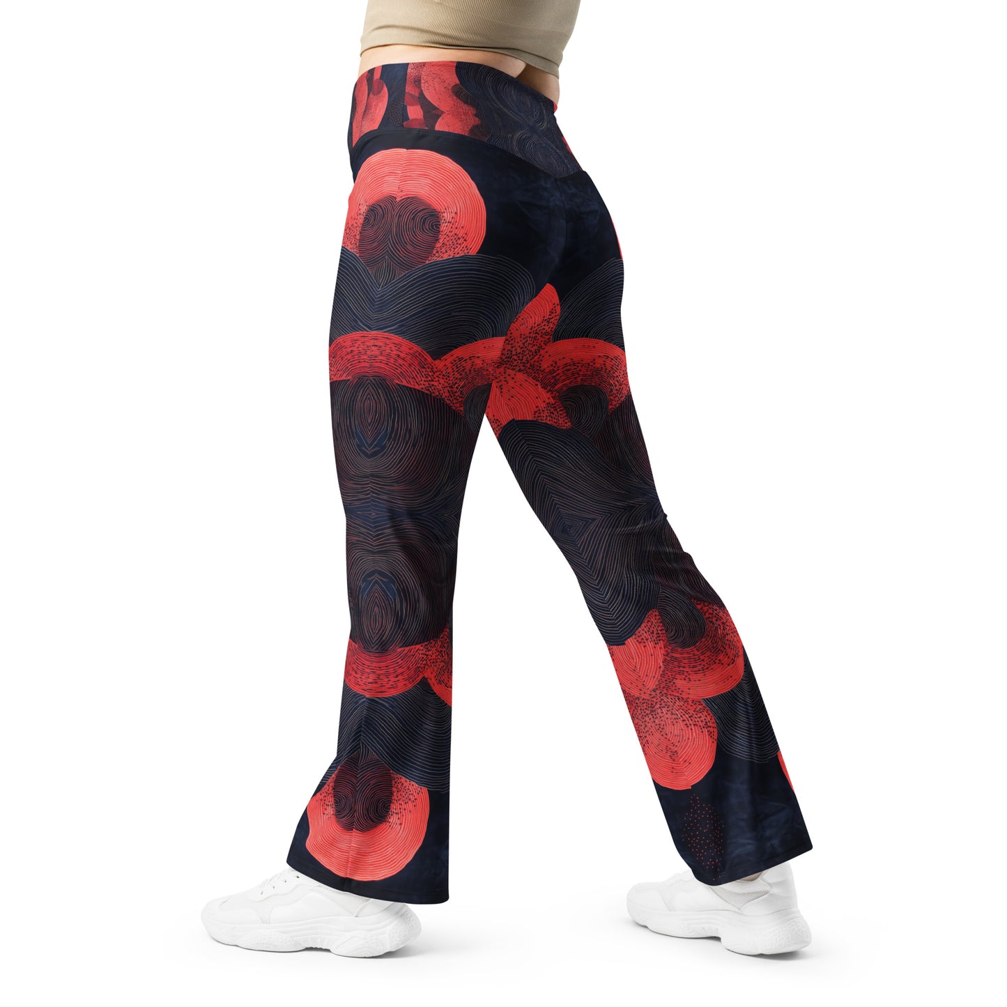 Mokutan ni Aka - Flare leggings