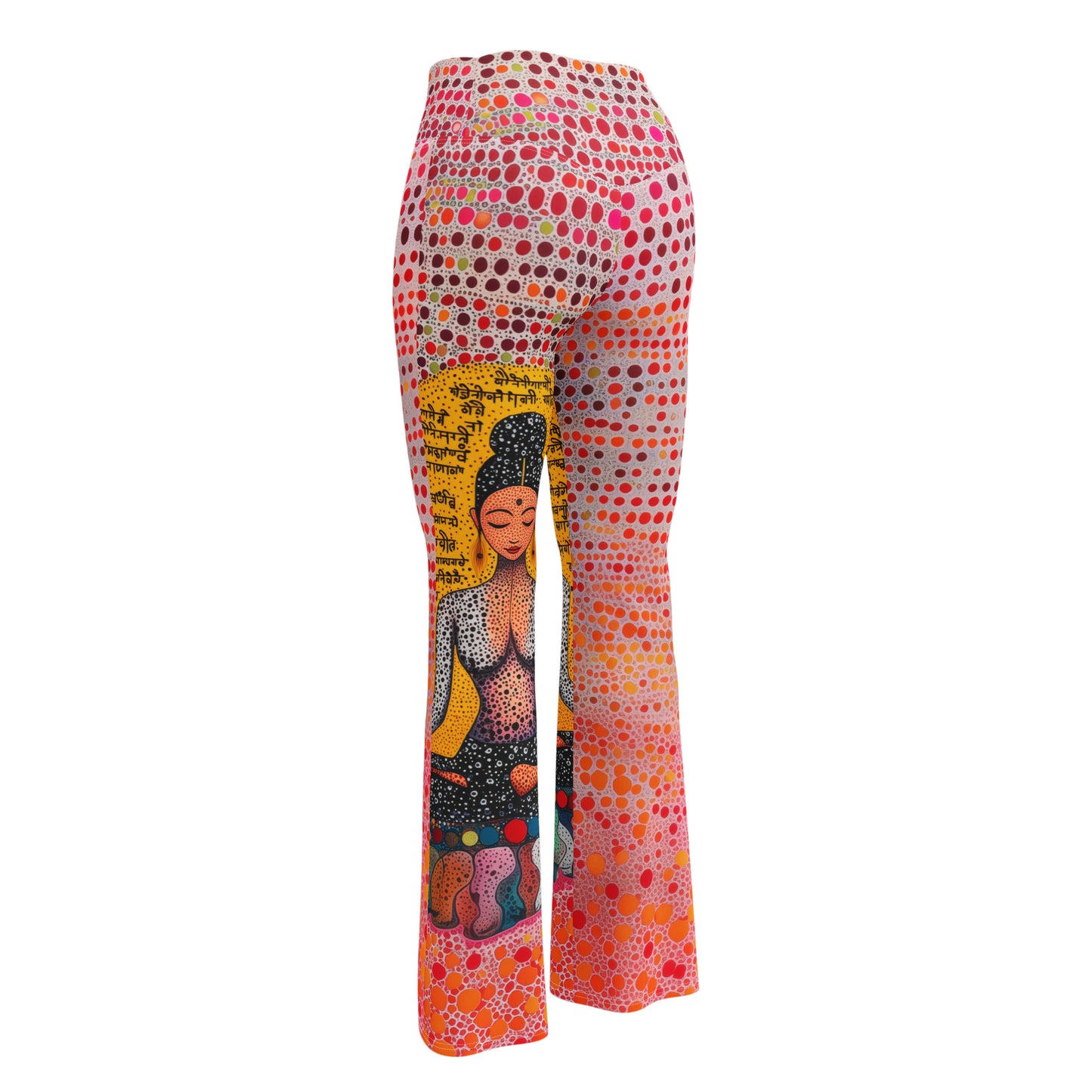 Yoga Faux Sanskrit moda 2 - Flare leggings