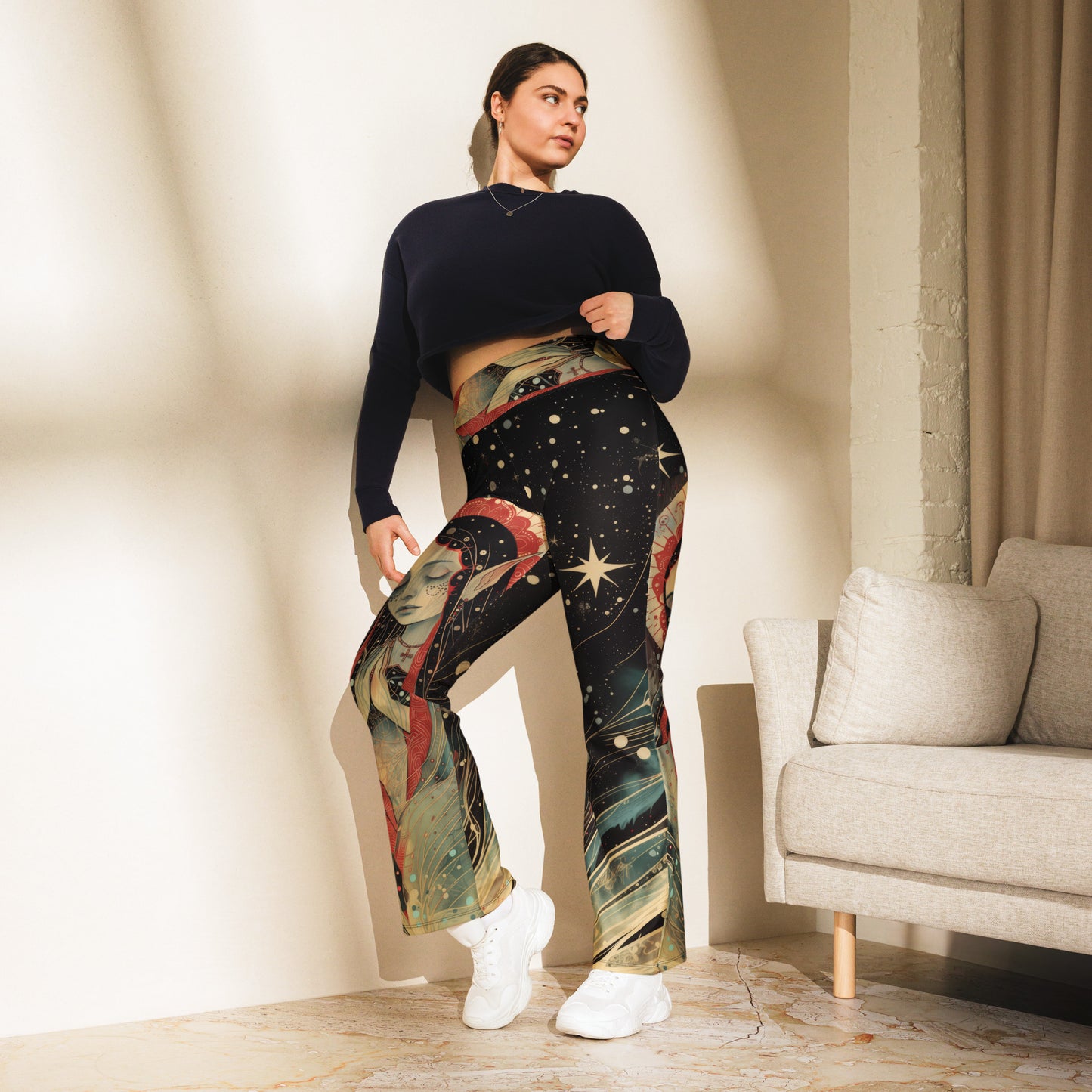 Senhora dos Elfos - Flare leggings