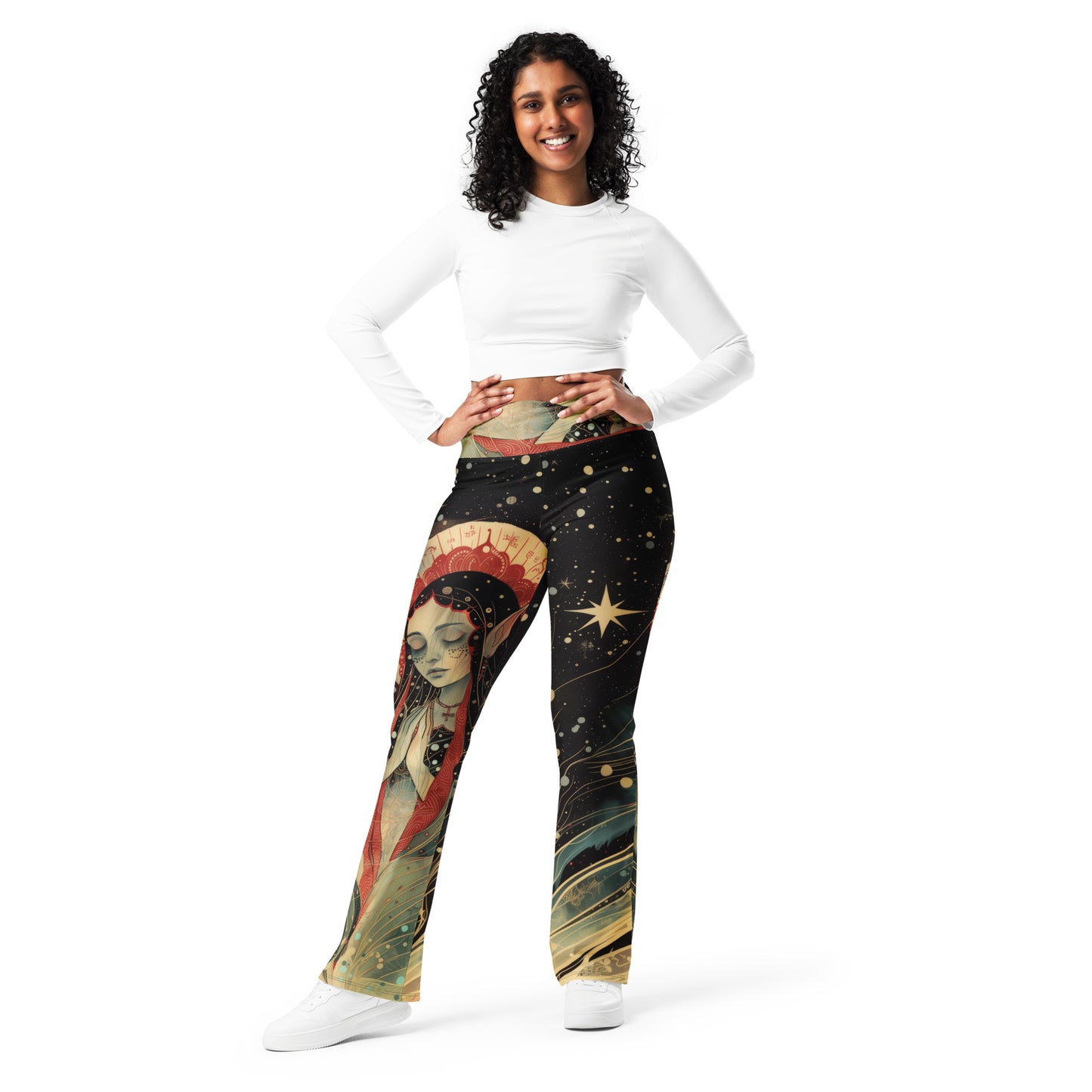 Senhora dos Elfos - Flare leggings