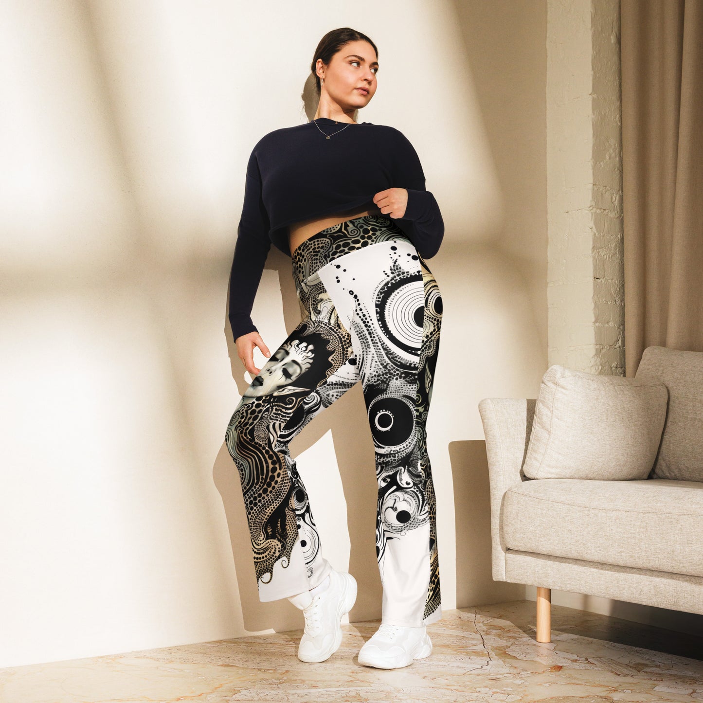 Anoredhel - Flare leggings